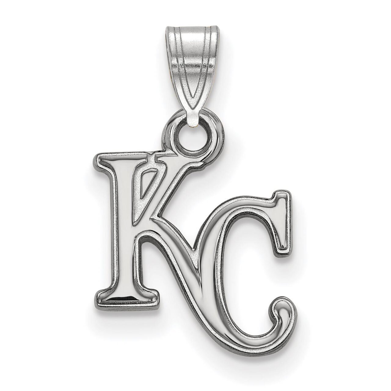Kansas City Royals Small Pendant 10k White Gold 1W002ROY