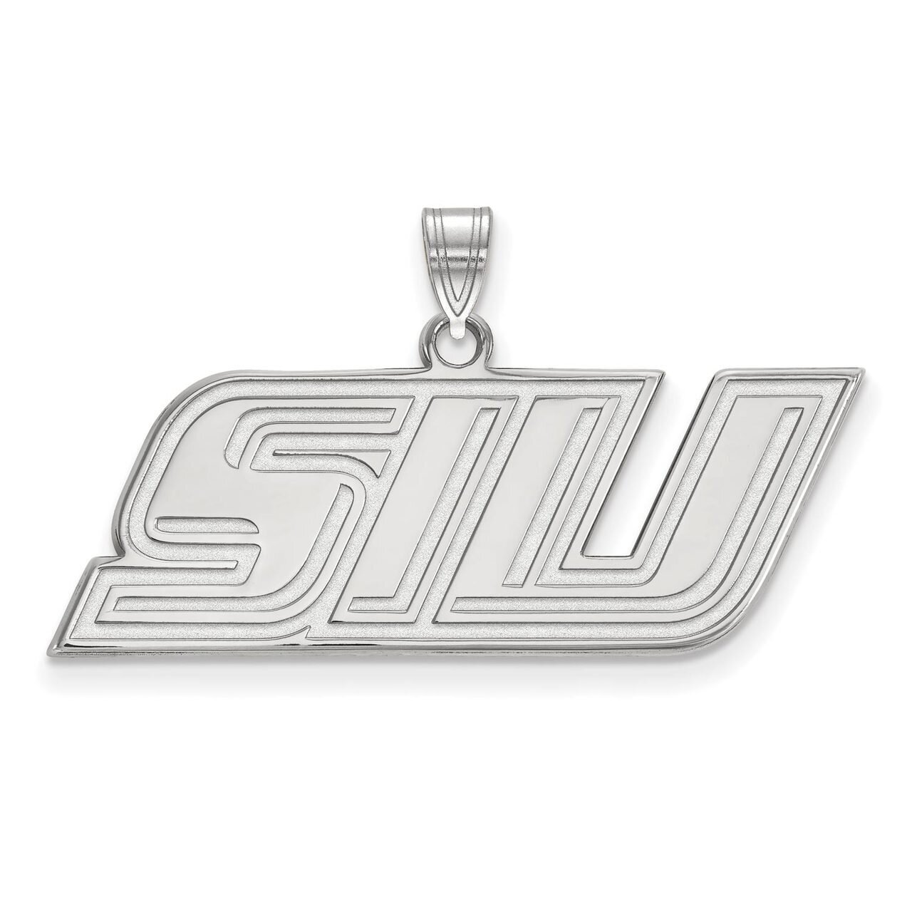 Southern Illinois University Small Pendant 10k White Gold 1W002SIU, MPN: 1W002SIU, 886774768830