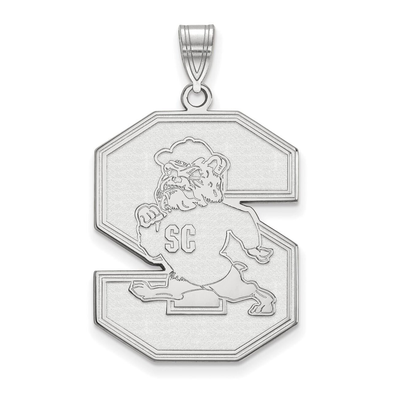 South Carolina State University x-Large Pendant 10k White Gold 1W002SOC, MPN: 1W002SOC, 886774768908