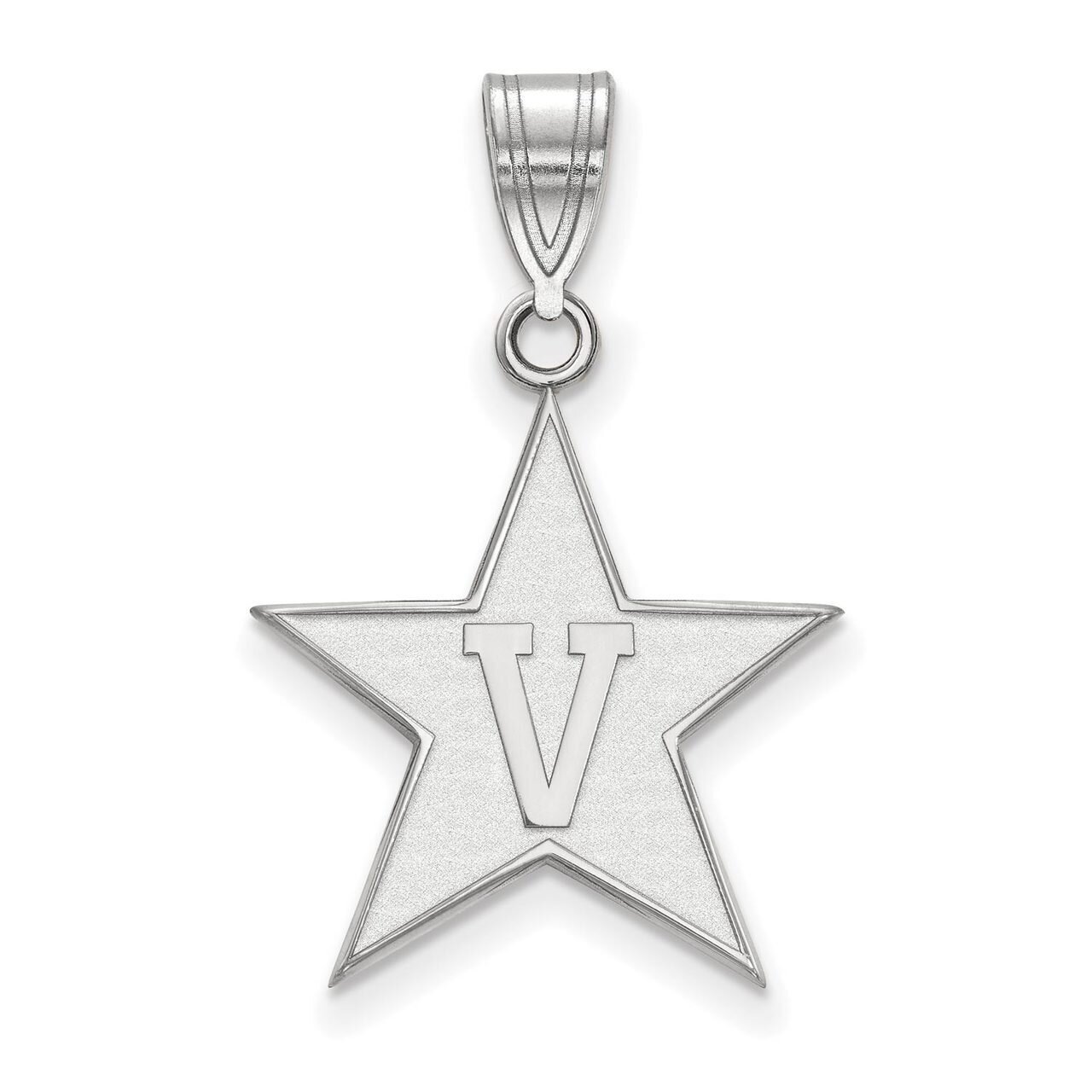 Vanderbilt University Large Pendant 10k White Gold 1W002VAU, MPN: 1W002VAU, 886774769844