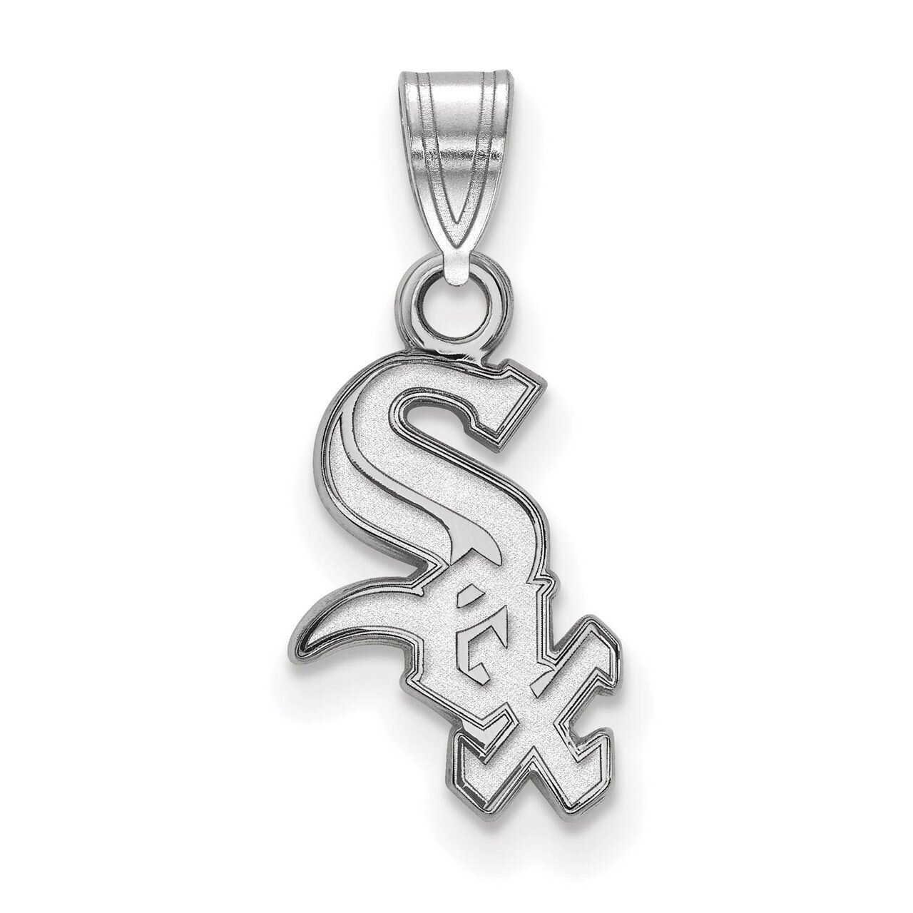 Chicago White Sox Small Pendant 10k White Gold 1W002WHI, MPN: 1W002WHI, 886774769929