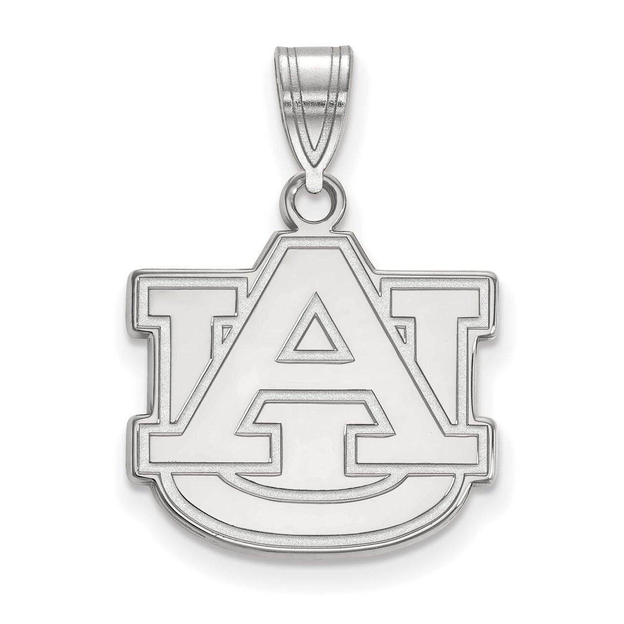 Auburn University Medium Pendant 10k White Gold 1W003AU, MPN: 1W003AU, 886774770079