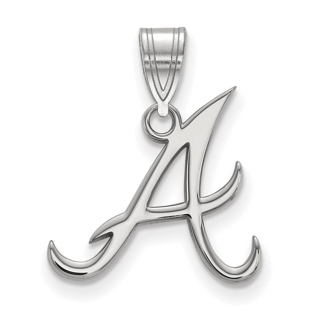 Atlanta Braves Medium Pendant 10k White Gold 1W003BRA, MPN: 1W003BRA, 886774770116