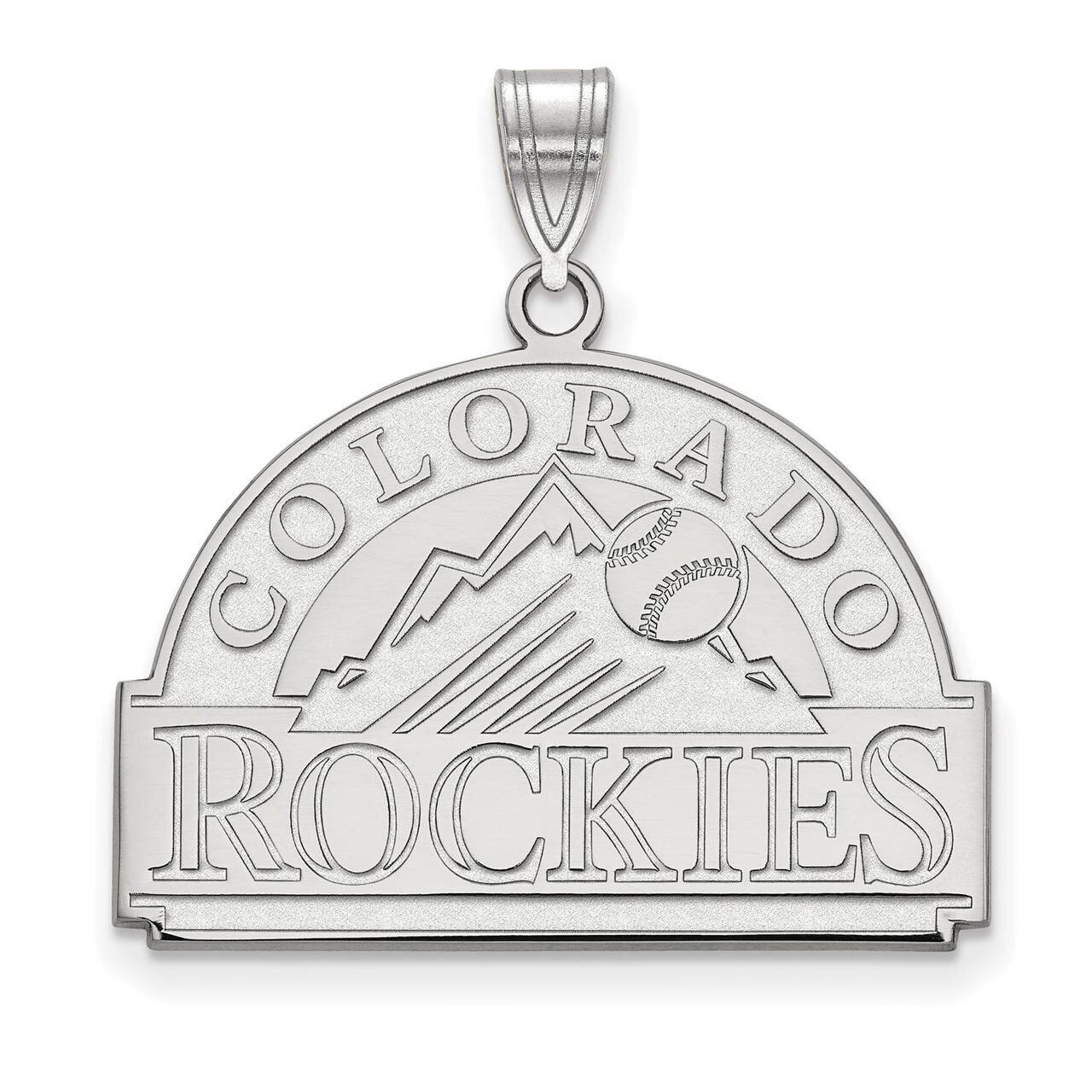 Colorado Rockies Large Pendant 10k White Gold 1W003ROK, MPN: 1W003ROK, 886774770710