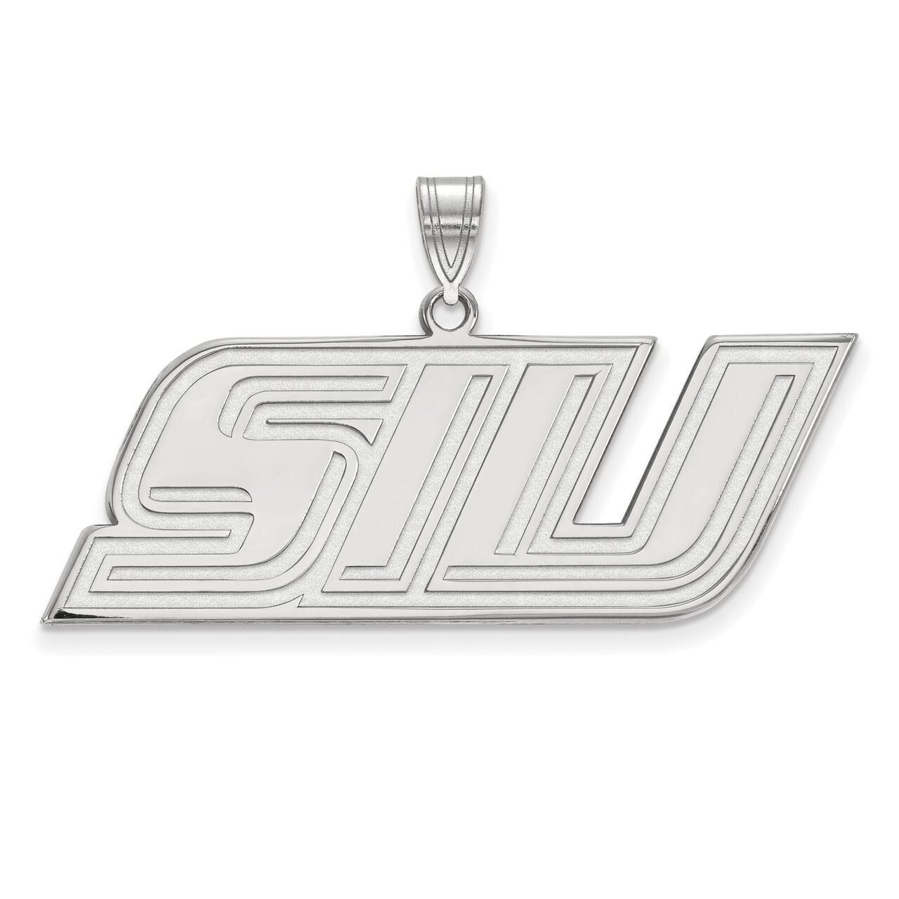 Southern Illinois University Medium Pendant 10k White Gold 1W003SIU, MPN: 1W003SIU, 886774770772