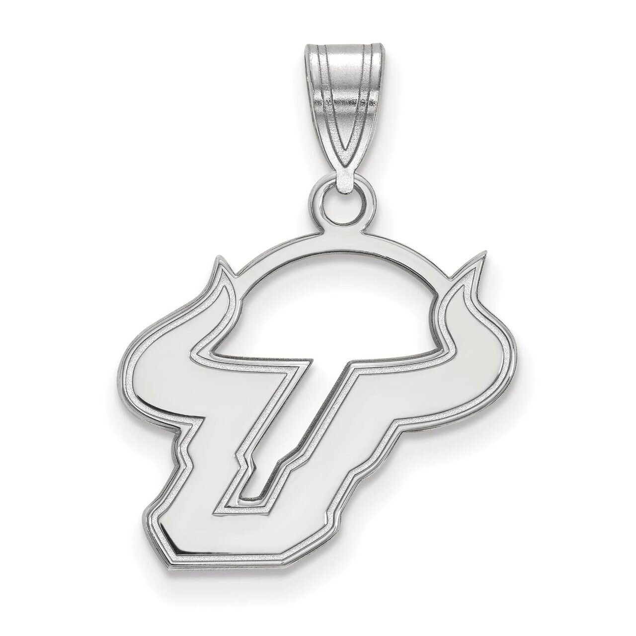 University of South Florida Medium Pendant 10k White Gold 1W003USFL, MPN: 1W003USFL, 886774771298