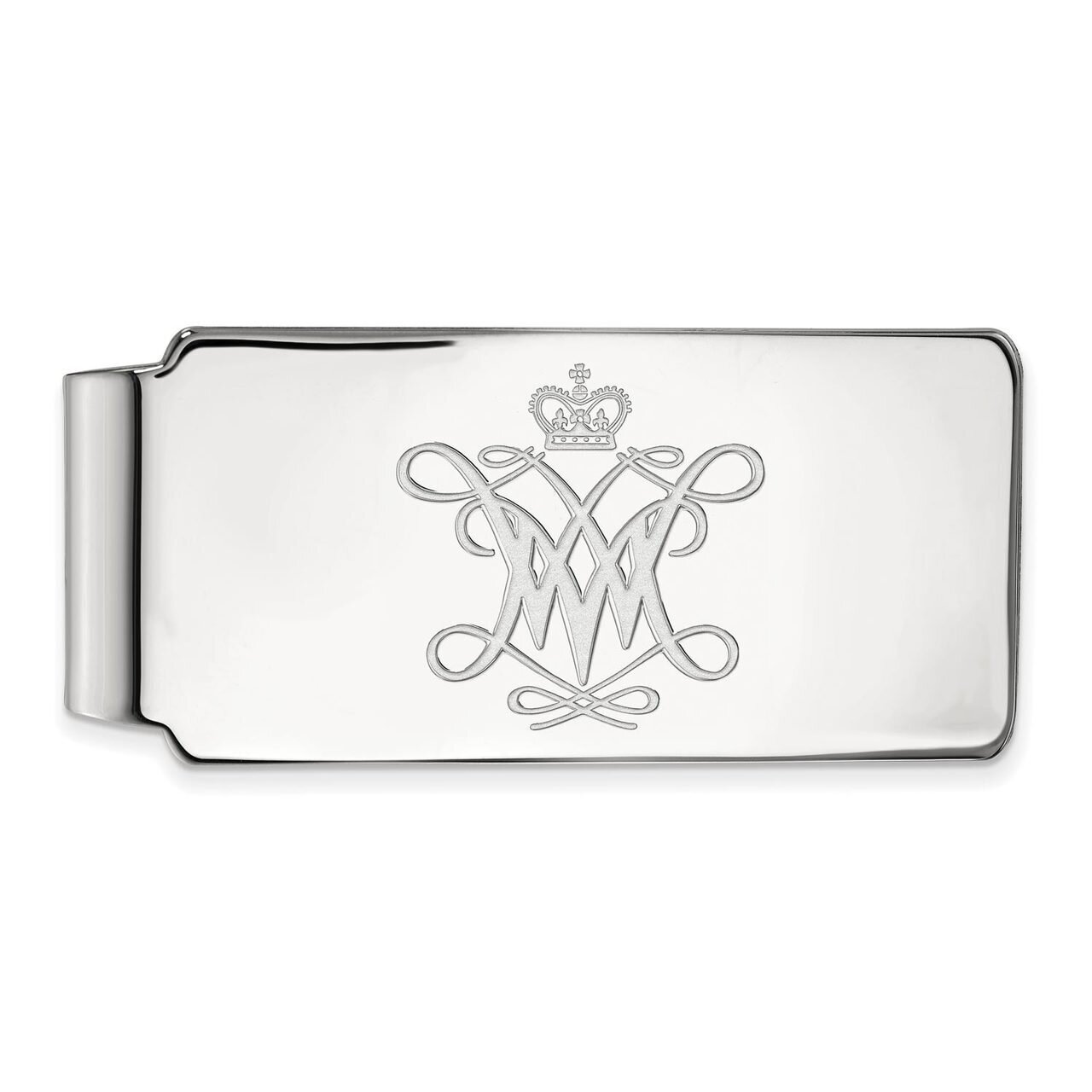 William And Mary Money Clip 10k White Gold 1W003WMA, MPN: 1W003WMA, 886774771465