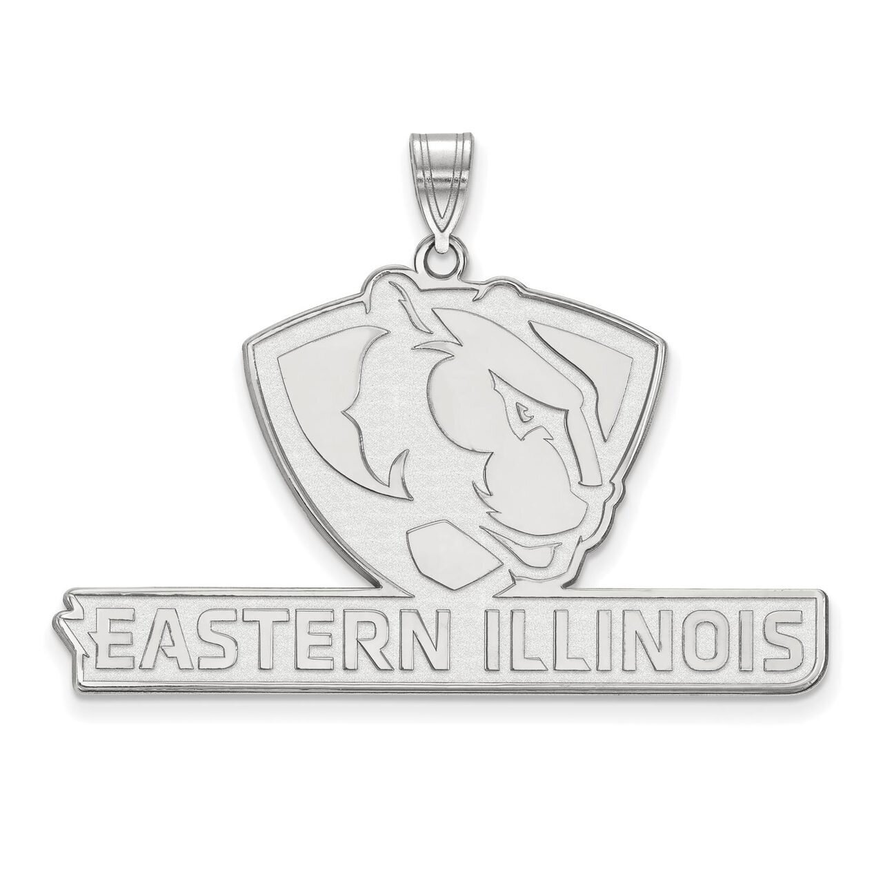 Eastern Illinois University x-Large Pendant 10k White Gold 1W004EIU, MPN: 1W004EIU, 886774771861