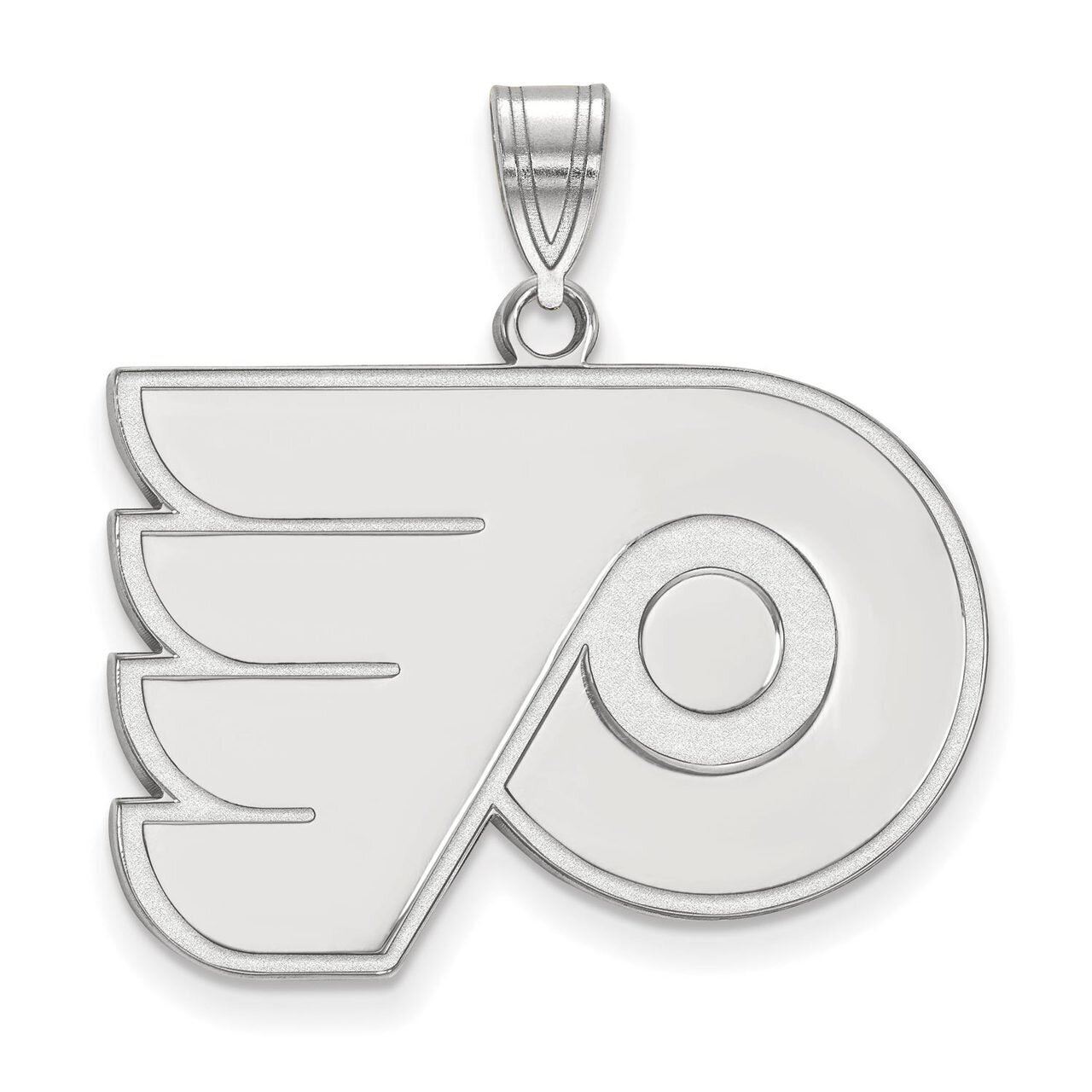 Philadelphia Flyers Large Pendant 10k White Gold 1W004FLY, MPN: 1W004FLY, 886774733012