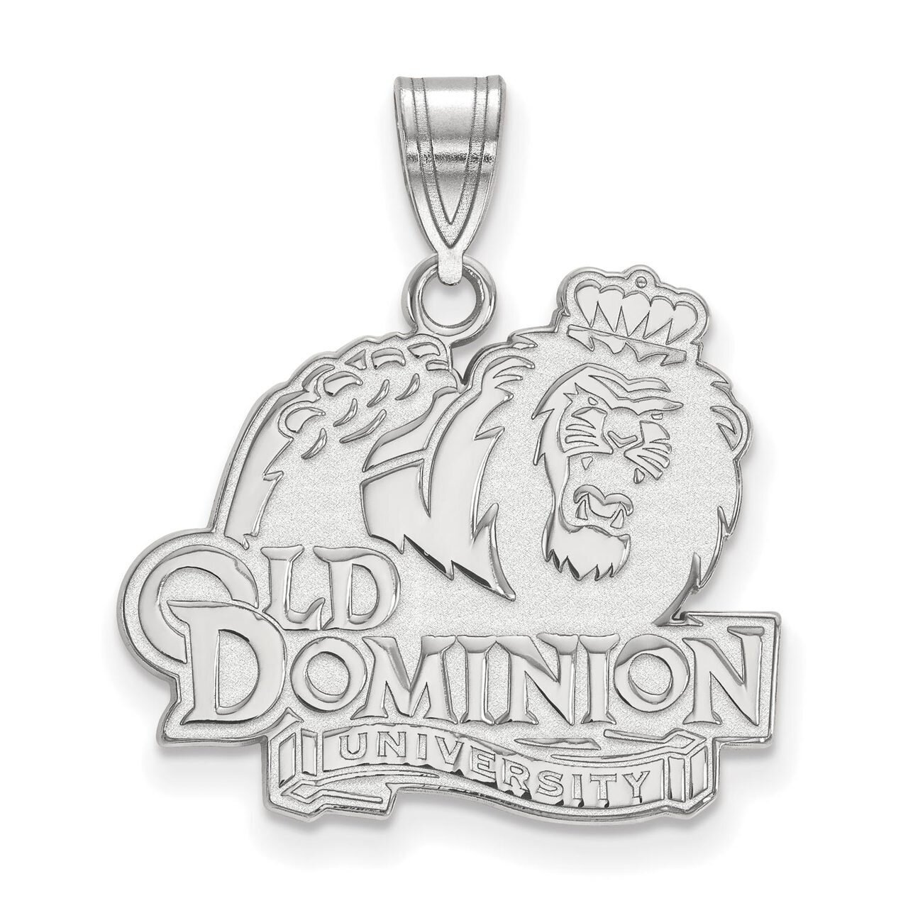 Old Dominion University Large Pendant 10k White Gold 1W004ODU, MPN: 1W004ODU, 886774772271