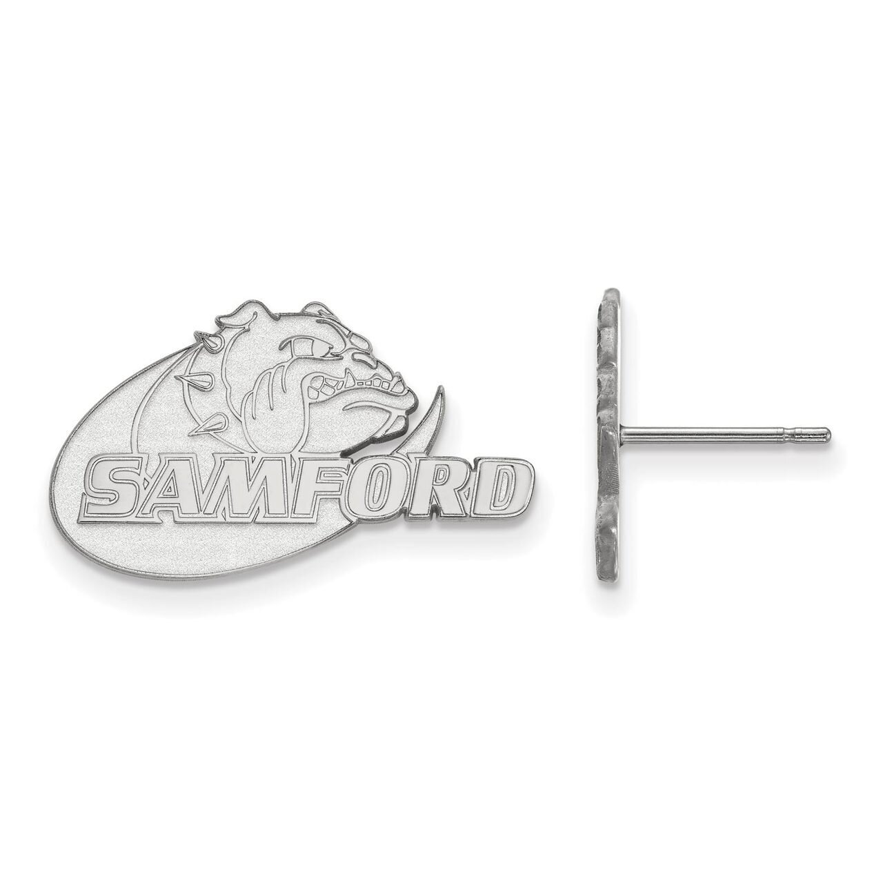 Samford University Small Post Earring 10k White Gold 1W004SMF, MPN: 1W004SMF, 886774772509