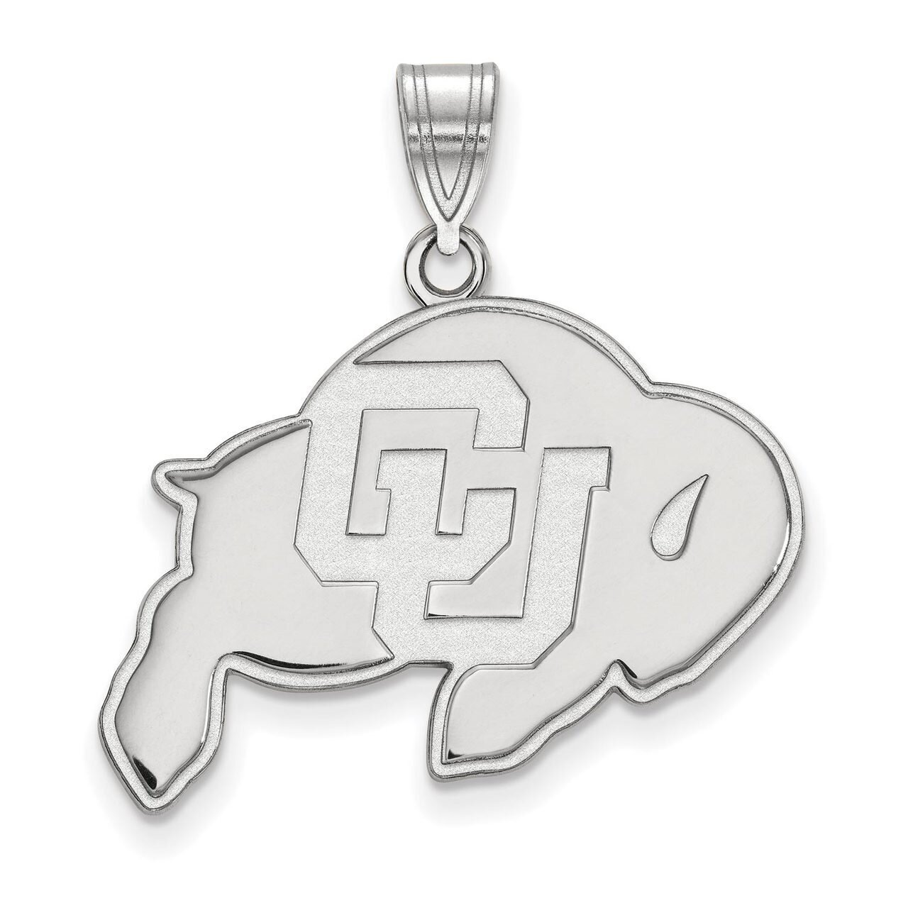University of Colorado Large Pendant 10k White Gold 1W004UCO, MPN: 1W004UCO, 886774772714
