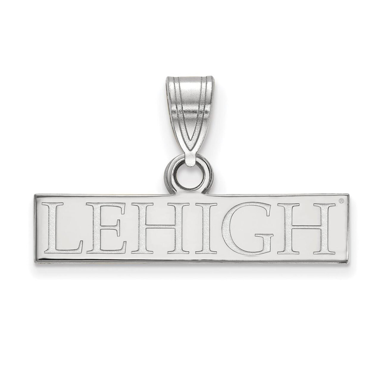 Lehigh University Small Pendant 10k White Gold 1W005LHU