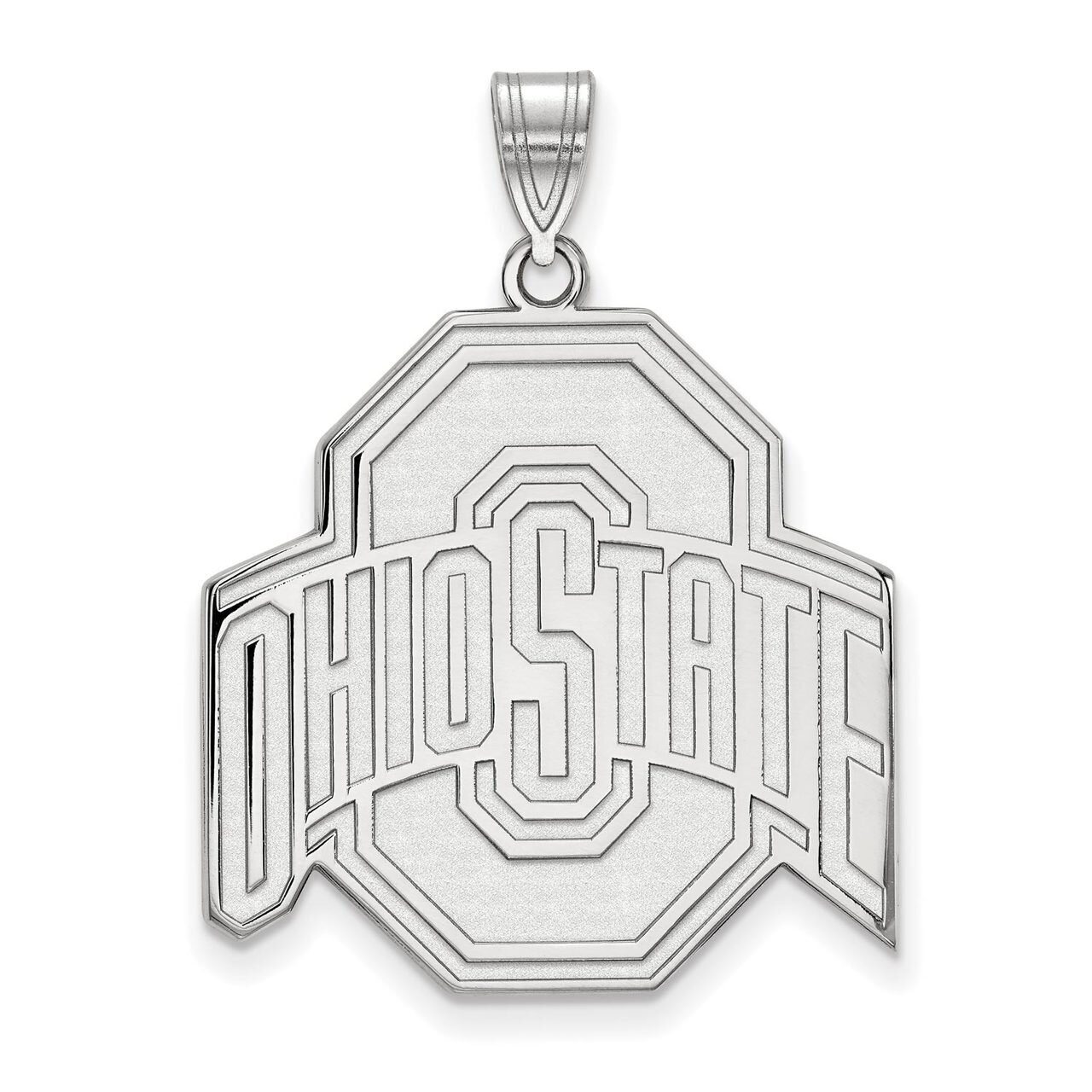 Ohio State University x-Large Pendant 10k White Gold 1W005OSU, MPN: 1W005OSU, 886774773773