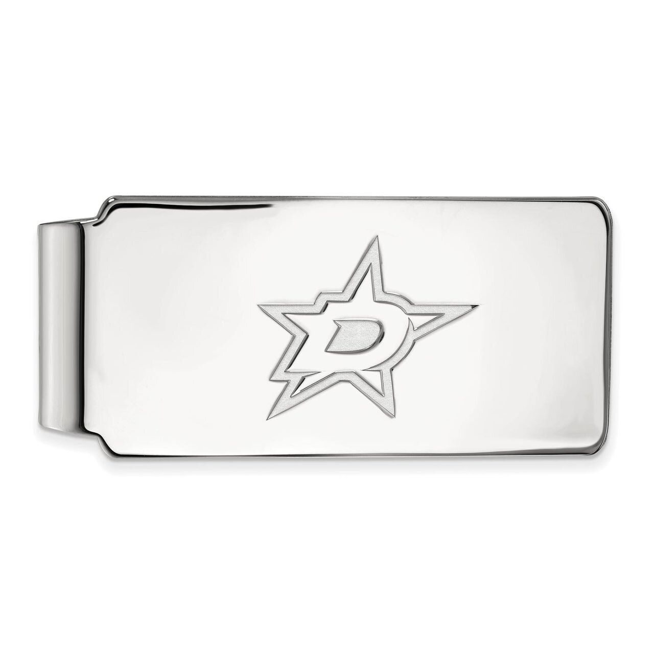 Dallas Stars Money Clip 10k White Gold 1W005STA, MPN: 1W005STA, 886774733197