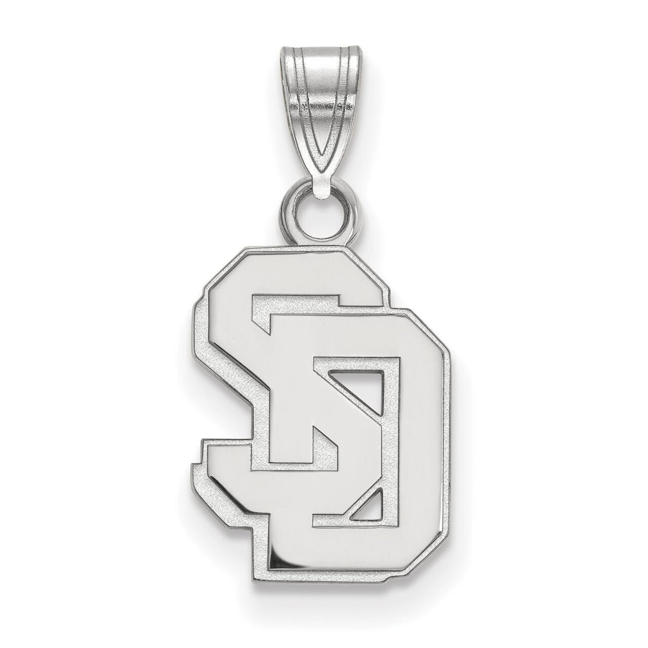 University of South Dakota Small Pendant 10k White Gold 1W005USD, MPN: 1W005USD, 886774774169