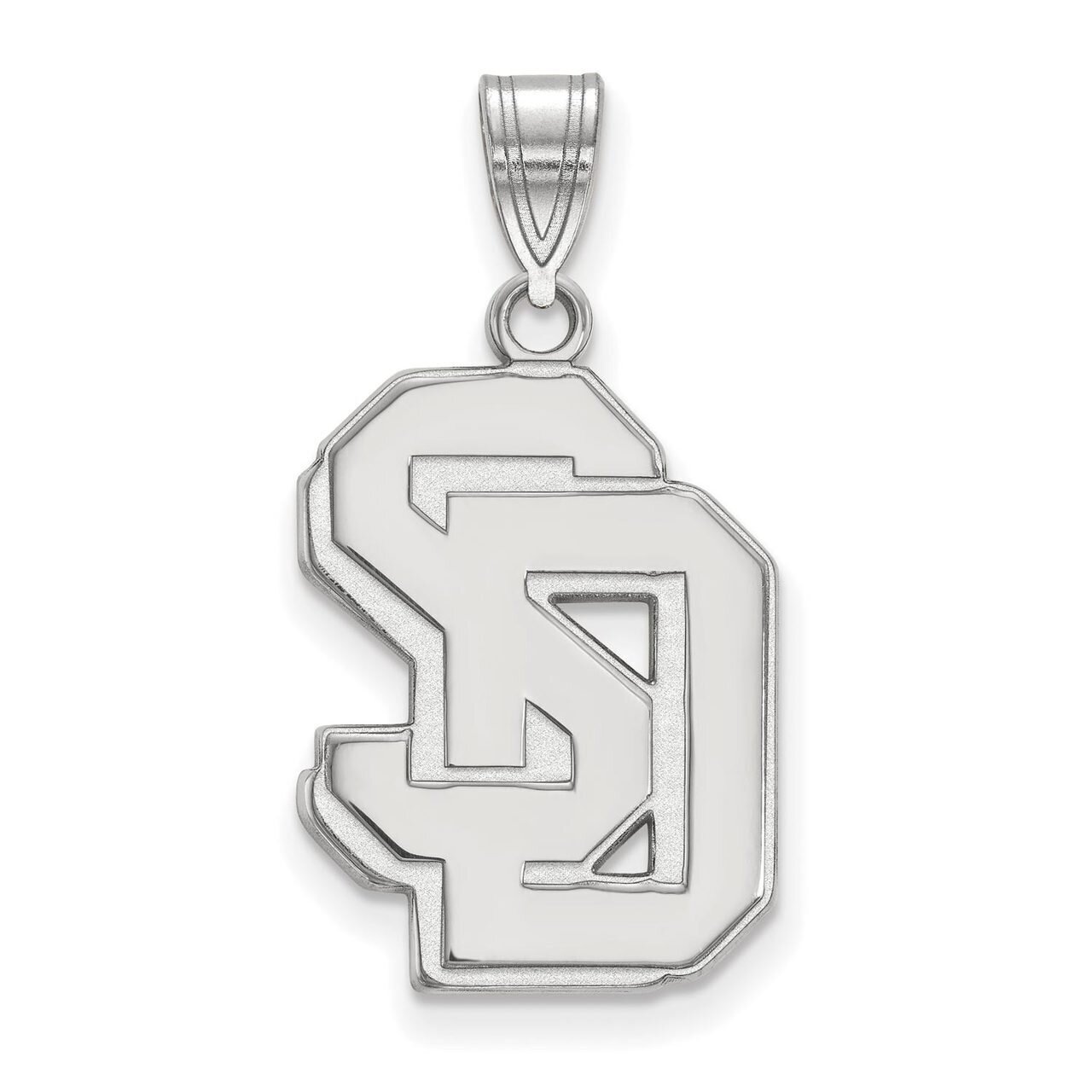University of South Dakota Large Pendant 10k White Gold 1W006USD, MPN: 1W006USD, 886774774961