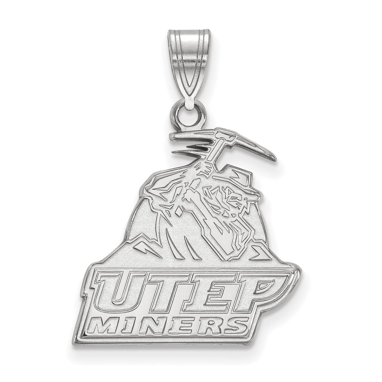 The University of Texas at El Paso Large Pendant 10k White Gold 1W006UTE, MPN: 1W006UTE, 8867747750…