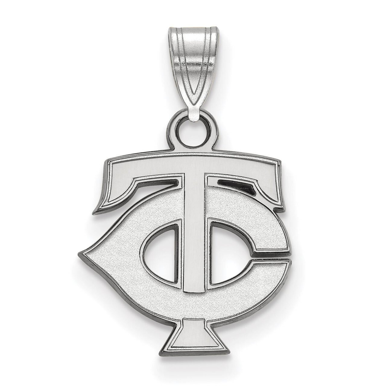 Minnesota Twins Small Pendant 10k White Gold 1W007TWN, MPN: 1W007TWN, 886774775708
