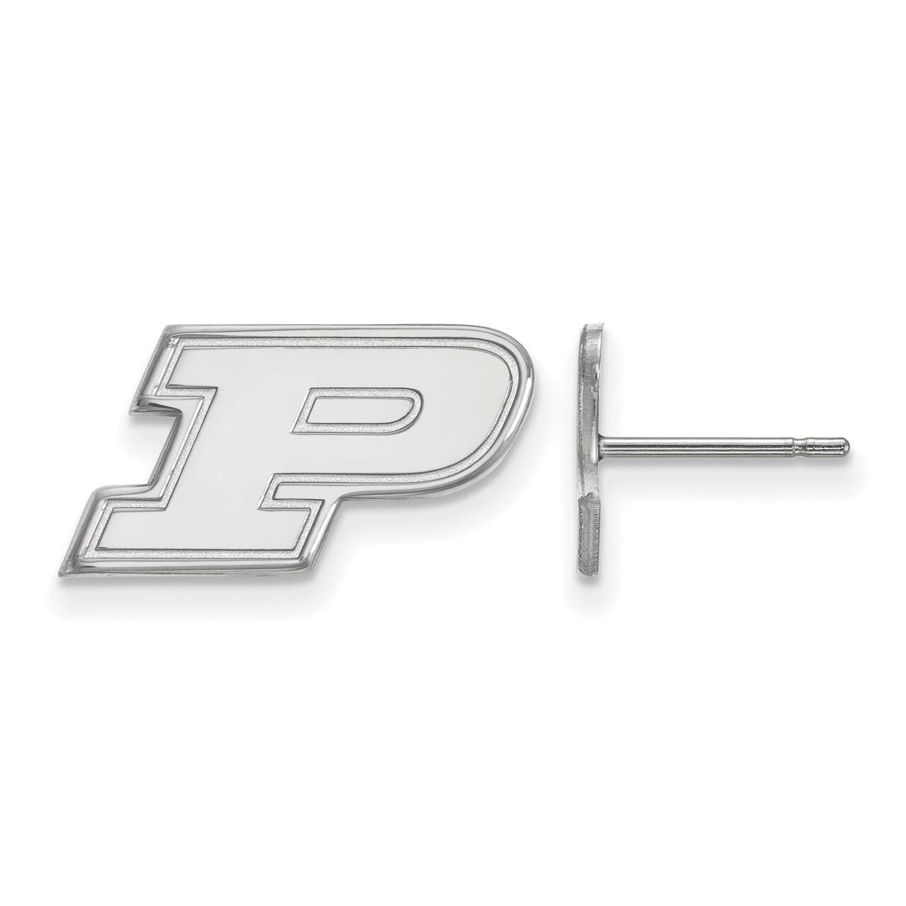 Purdue x-Small Post Earring 10k White Gold 1W008PU, MPN: 1W008PU, 886774776569