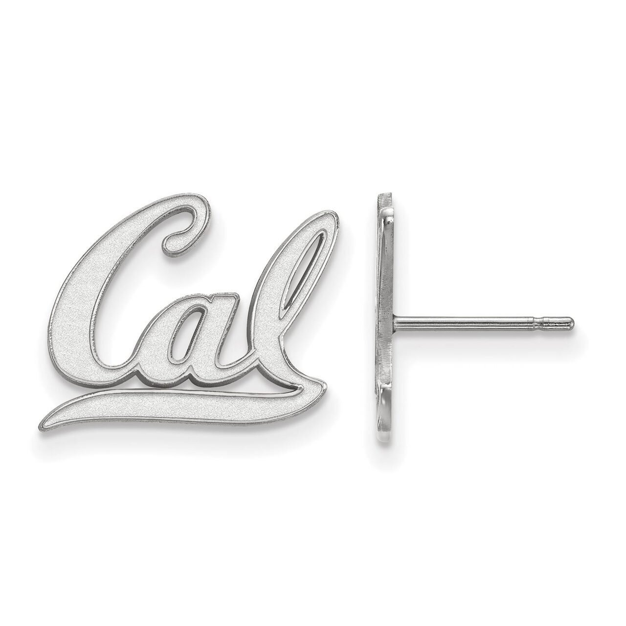 University of California Berkeley Small Post Earring 10k White Gold 1W008UCB, MPN: 1W008UCB, 886774…