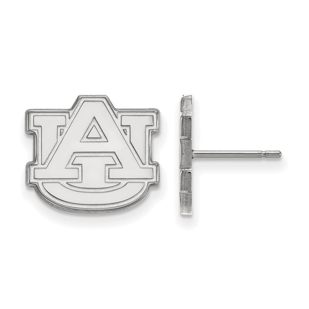 Auburn University Small Post Earring 10k White Gold 1W009AU, MPN: 1W009AU, 886774777283