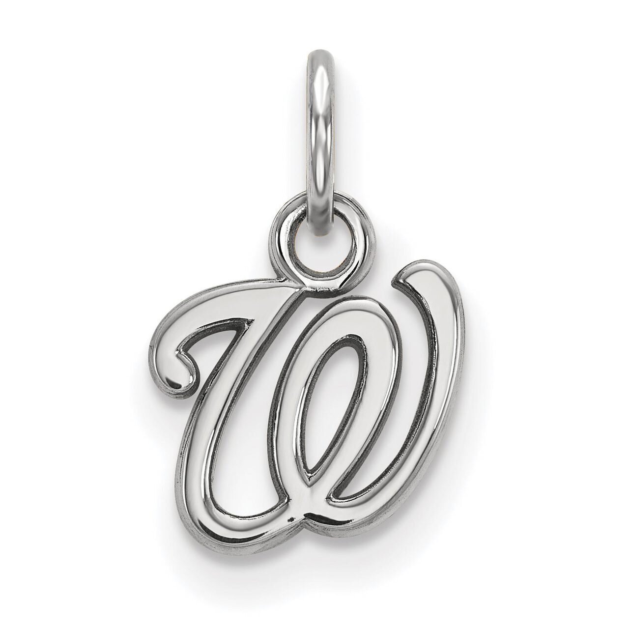 Washington Nationals x-Small Pendant 10k White Gold 1W009NAT, MPN: 1W009NAT, 886774777634