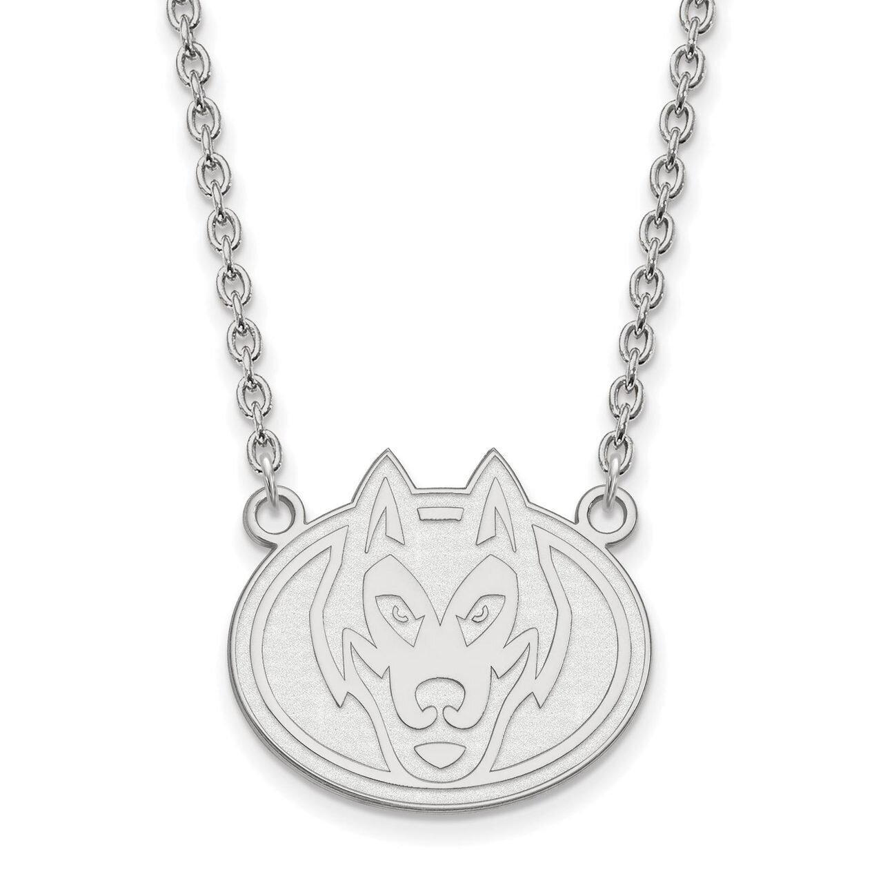 Saint Cloud State Large Pendant with Chain Necklace 10k White Gold 1W009STC-18, MPN: 1W009STC-18, 8…