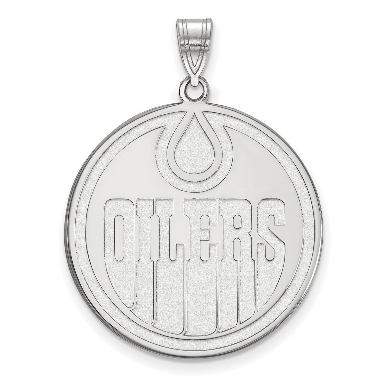 Edmonton Oilers x-Large Pendant 10k White Gold 1W010OIL, MPN: 1W010OIL, 886774733364