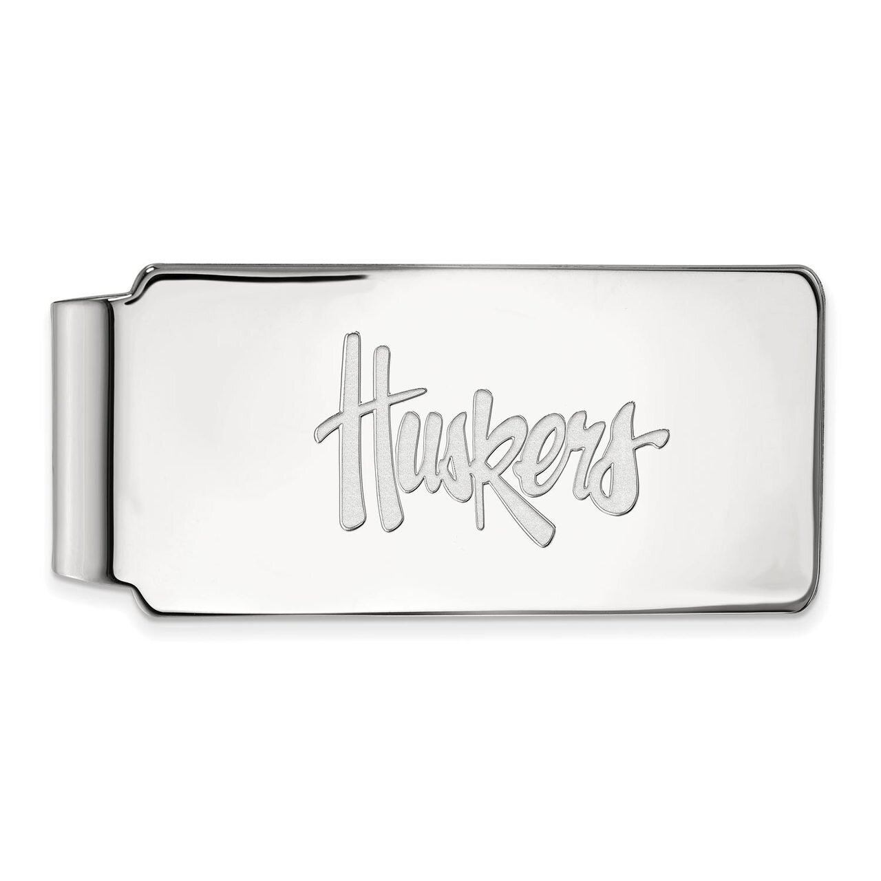 University of Nebraska Money Clip 10k White Gold 1W012UNE, MPN: 1W012UNE, 886774779492