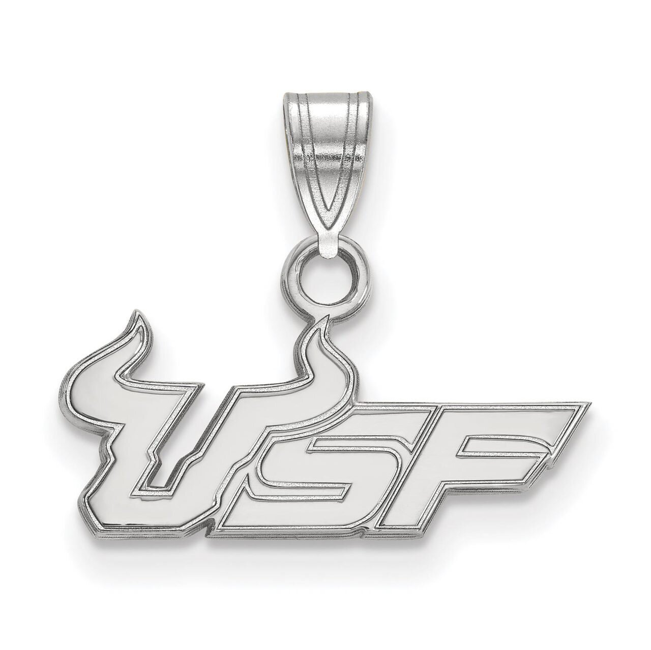 University of South Florida Small Pendant 10k White Gold 1W014USFL, MPN: 1W014USFL, 886774780146