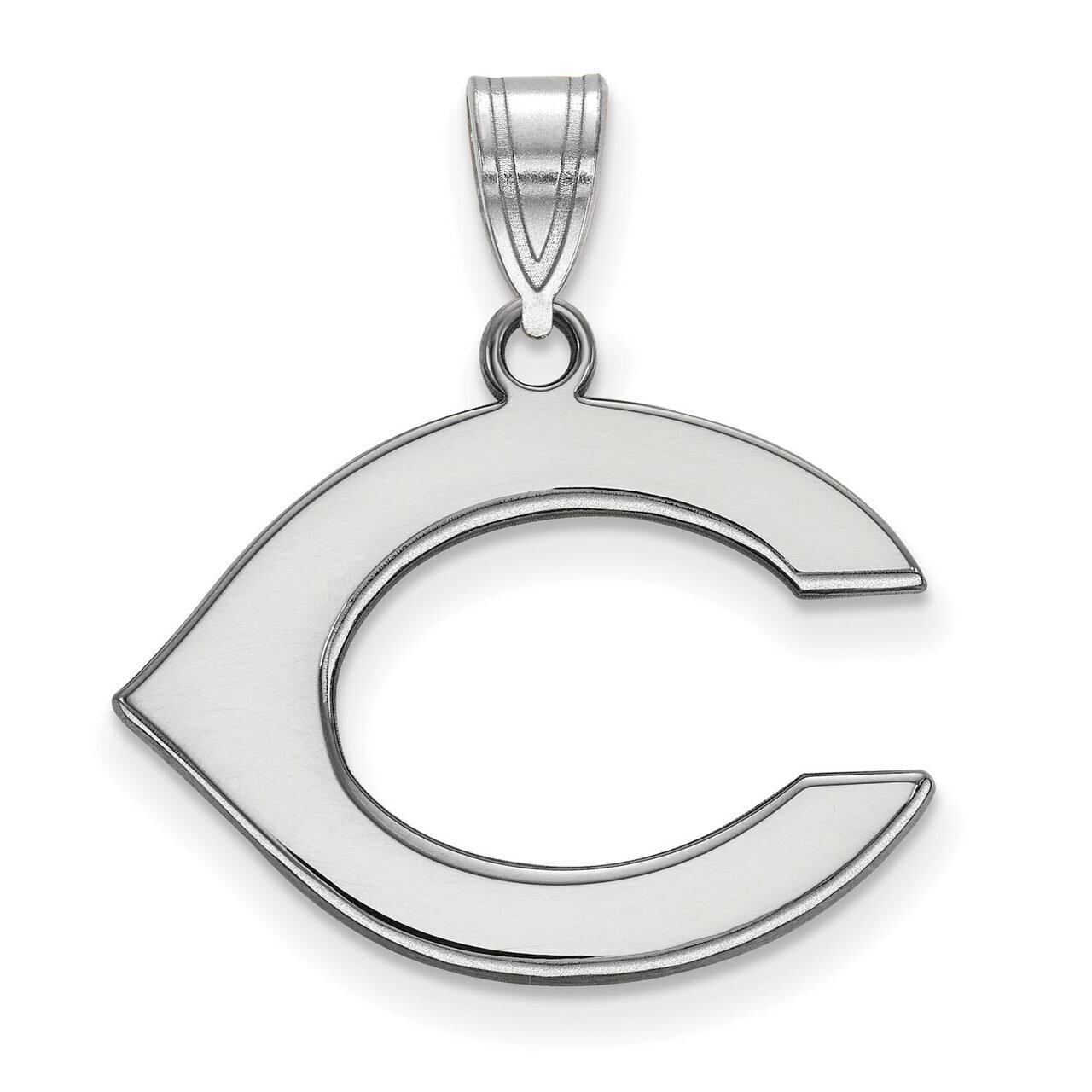 Cincinnati Reds Medium Pendant 10k White Gold 1W015RDS, MPN: 1W015RDS, 886774780481