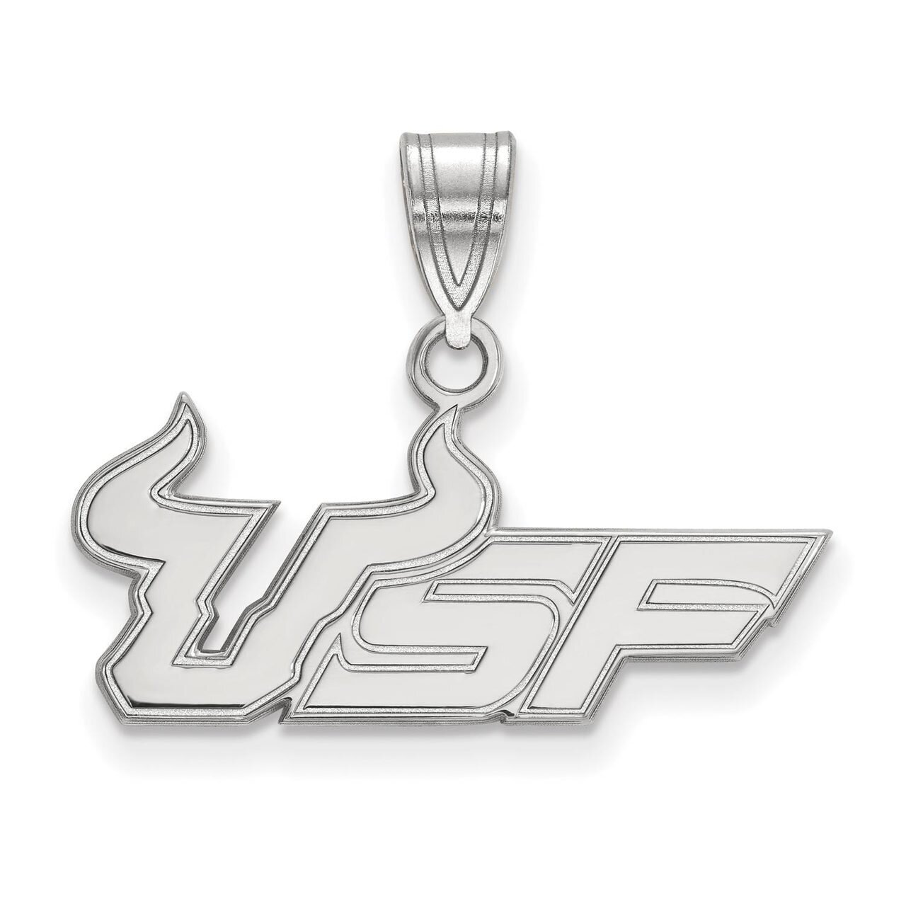 University of South Florida Medium Pendant 10k White Gold 1W015USFL, MPN: 1W015USFL, 886774780672