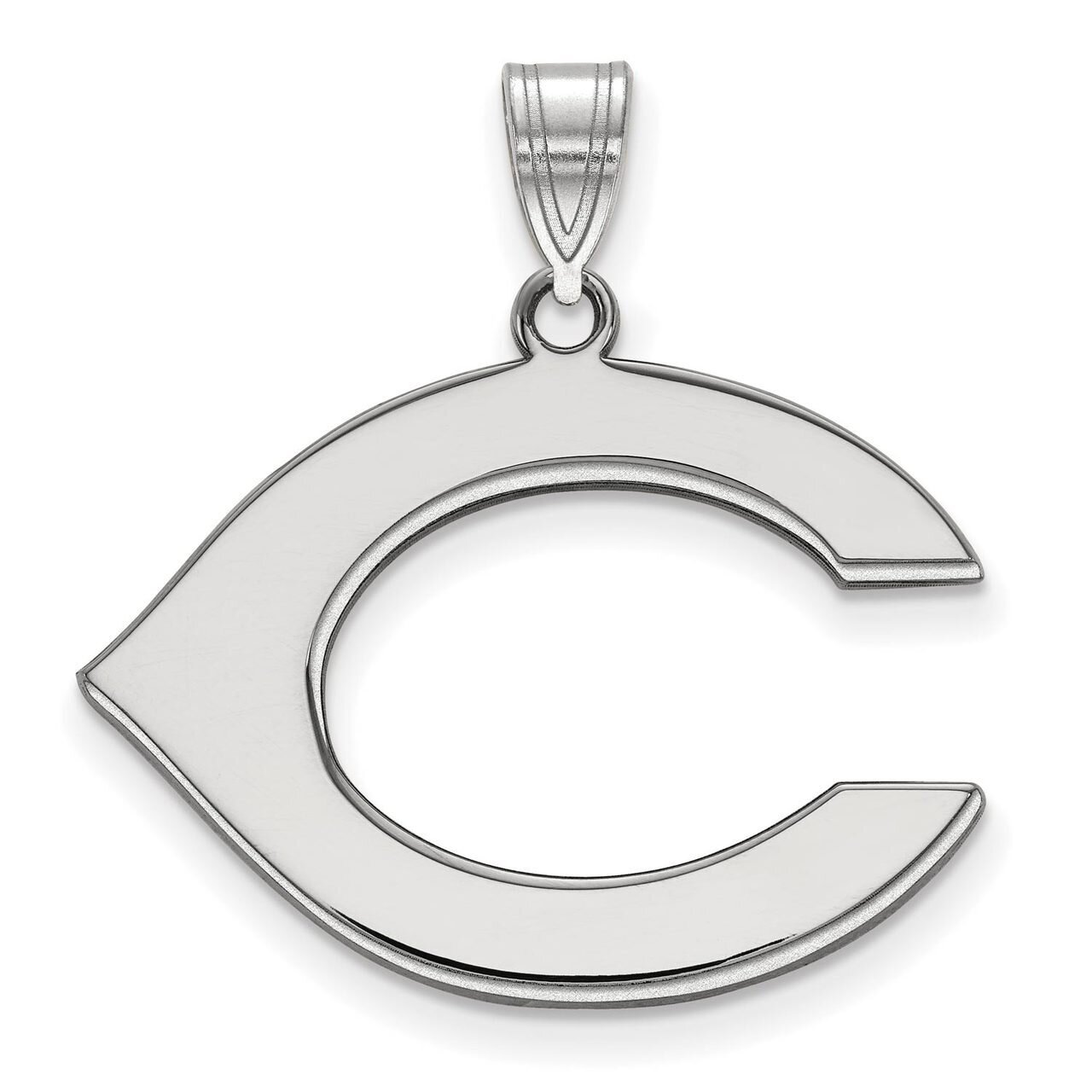 Cincinnati Reds Large Pendant 10k White Gold 1W016RDS, MPN: 1W016RDS, 886774781082