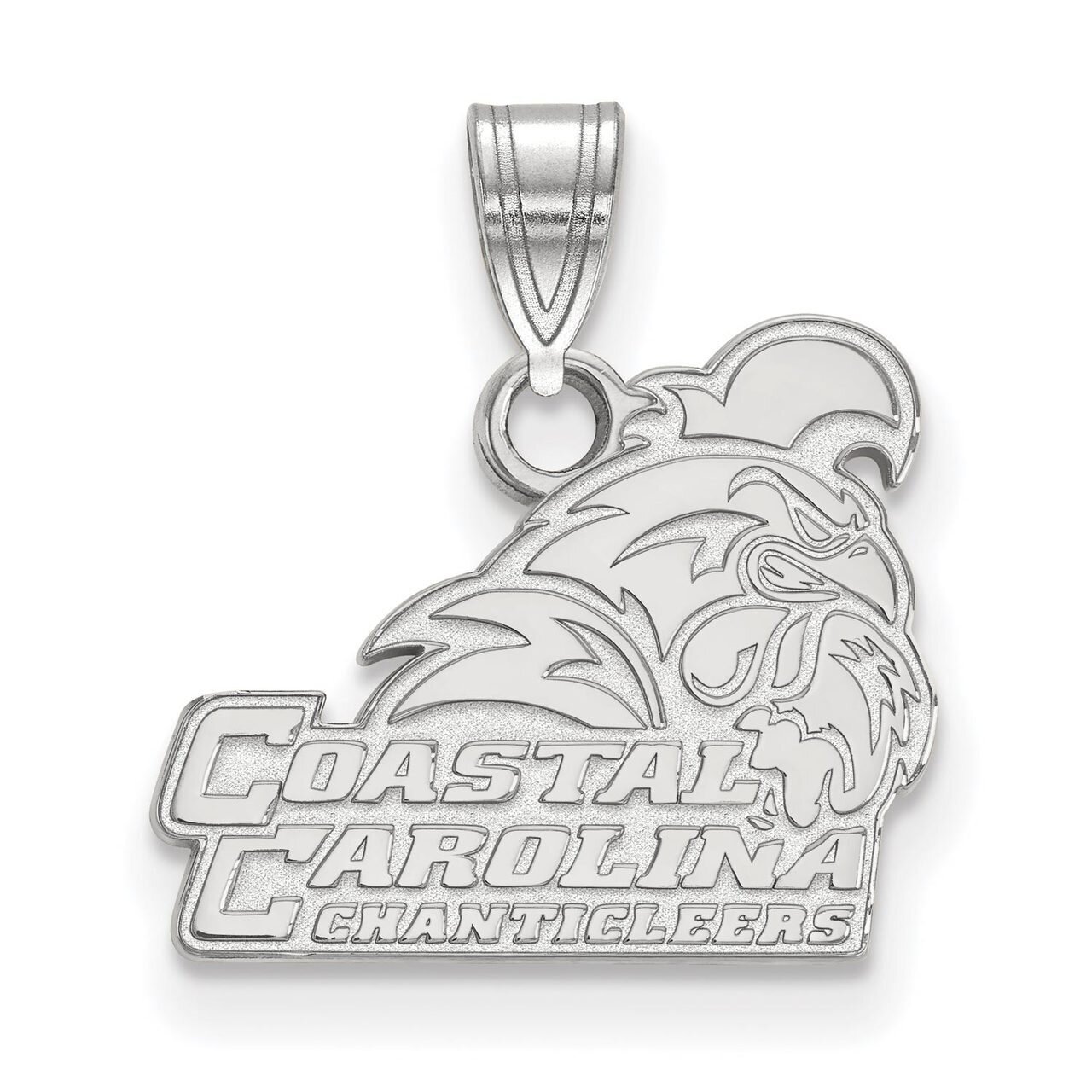 Coastal Carolina University Small Pendant 10k White Gold 1W017CCU, MPN: 1W017CCU, 886774781433