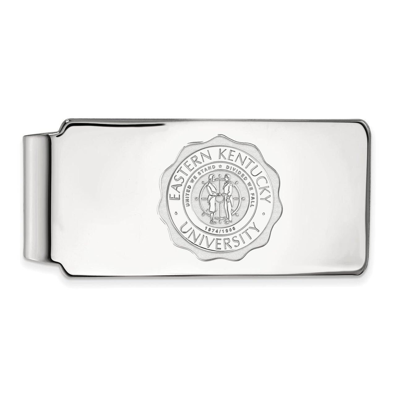 Eastern Kentucky University Money Clip Crest 10k White Gold 1W019EKU, MPN: 1W019EKU, 886774782171