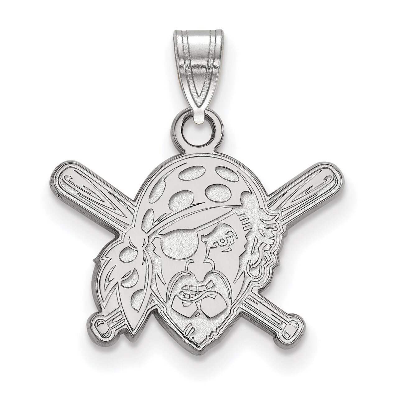 Pittsburgh Pirates Small Pendant 10k White Gold 1W021PIR, MPN: 1W021PIR, 886774782805