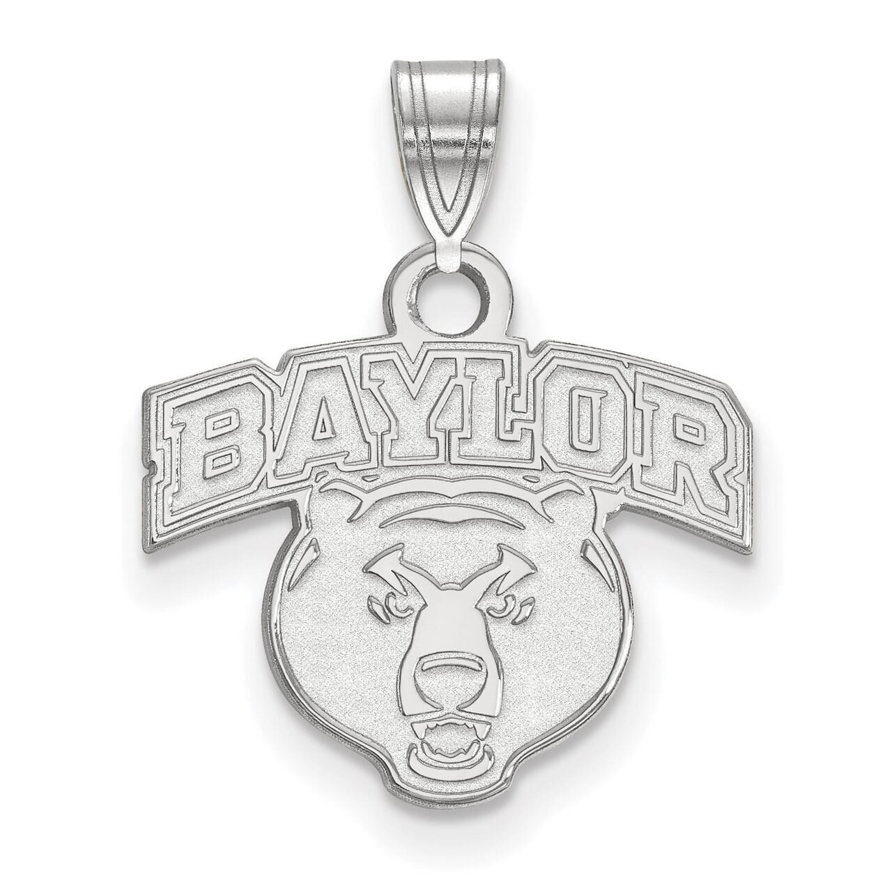 Baylor University Small Pendant 10k White Gold 1W023BU, MPN: 1W023BU, 886774783369