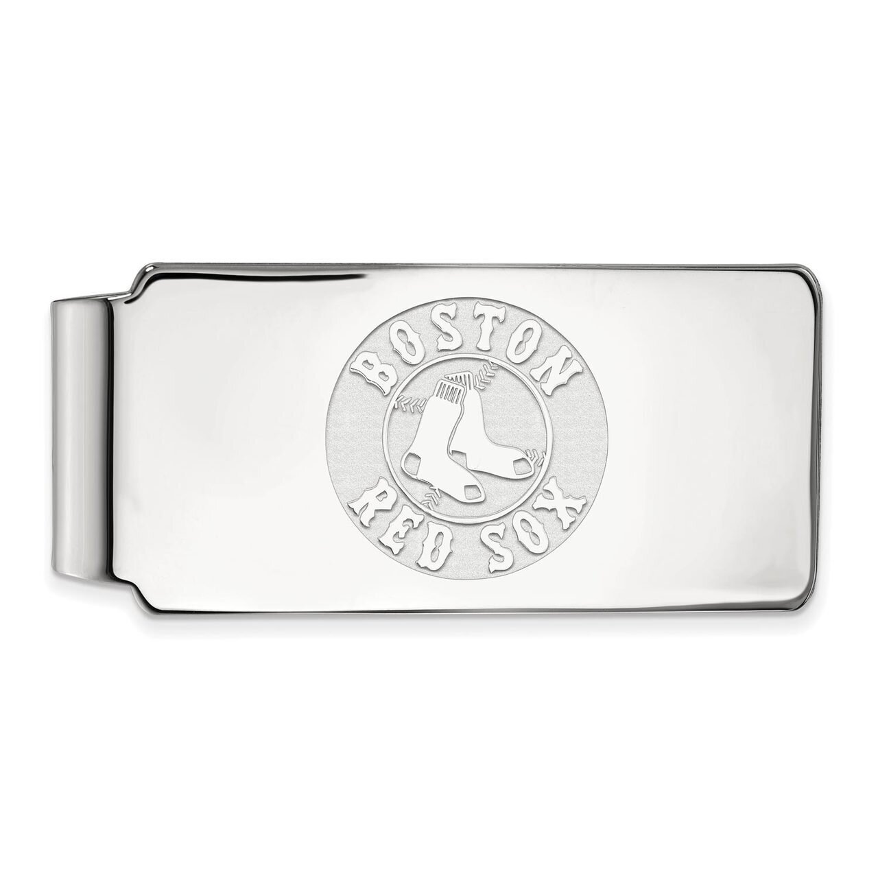 Boston Red Sox Money Clip 10k White Gold 1W025RSO, MPN: 1W025RSO, 886774784045