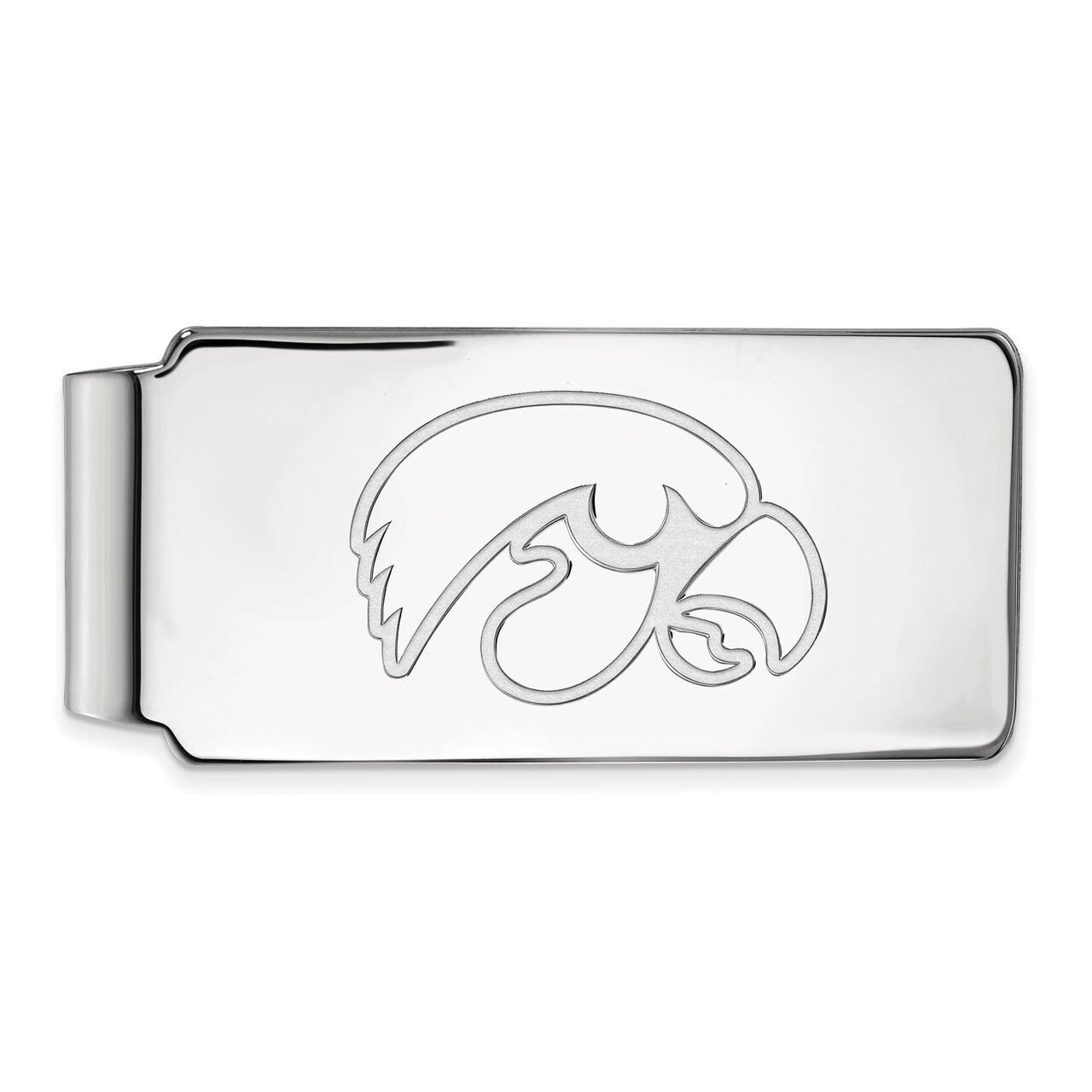 University of Iowa Money Clip 10k White Gold 1W025UIA, MPN: 1W025UIA, 886774784199