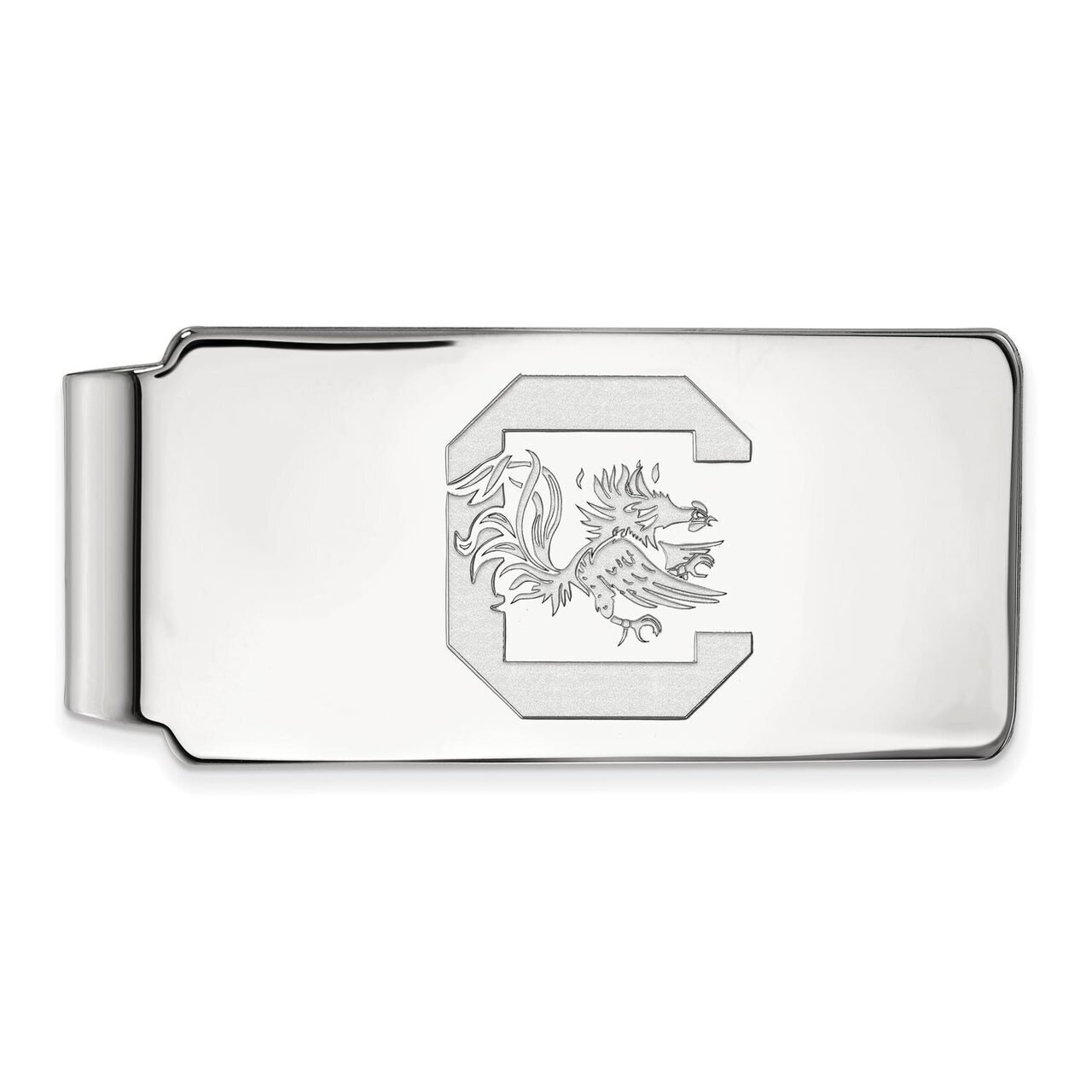 University of South Carolina Money Clip 10k White Gold 1W025USO, MPN: 1W025USO, 886774784304