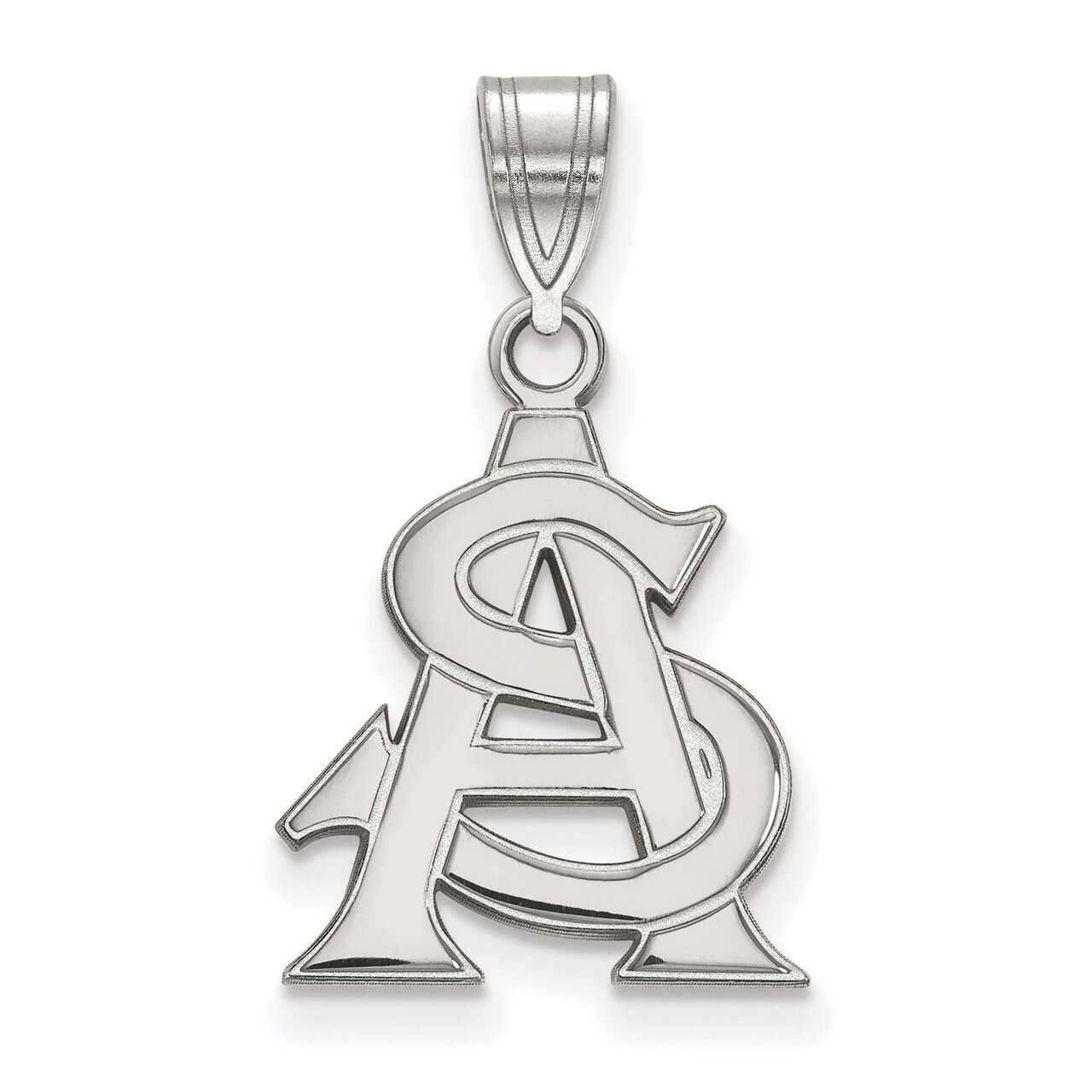 Arizona State University Medium Pendant 10k White Gold 1W026AZS, MPN: 1W026AZS, 886774784380