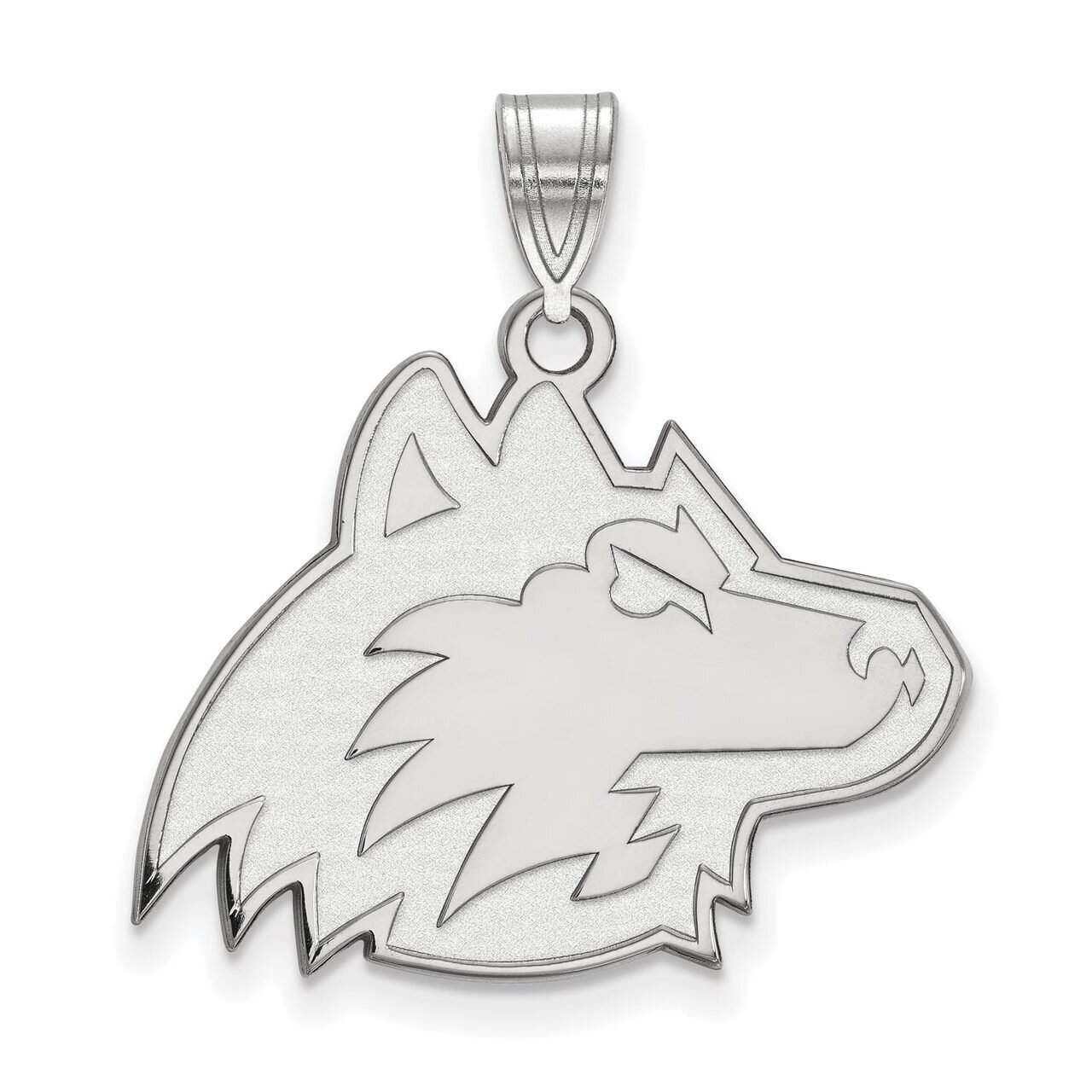 Northern Illinois University Large Pendant 10k White Gold 1W028NIU, MPN: 1W028NIU, 886774785189