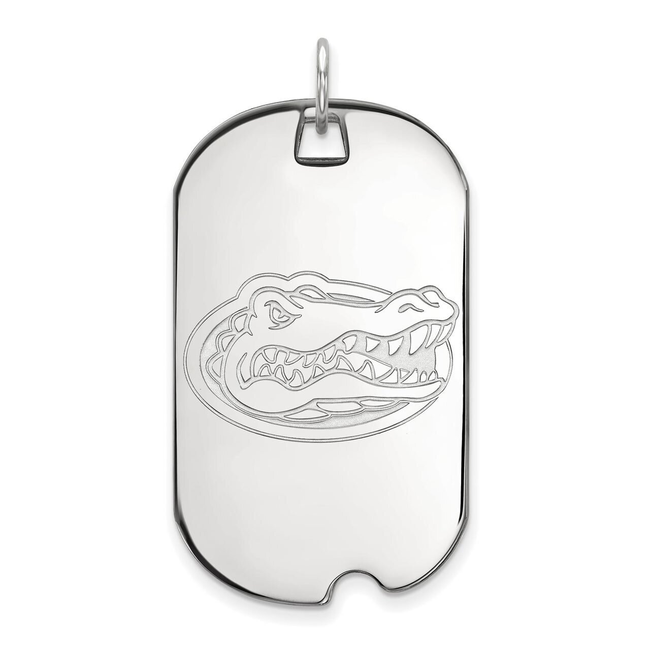 University of Florida Large Dog Tag 10k White Gold 1W028UFL, MPN: 1W028UFL, 886774785288