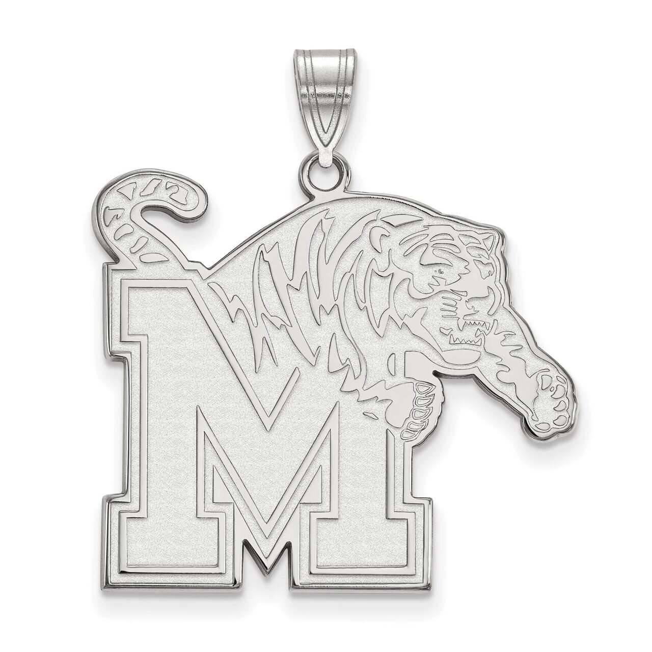 University of Memphis x-Large Pendant 10k White Gold 1W031UMP, MPN: 1W031UMP, 886774785721