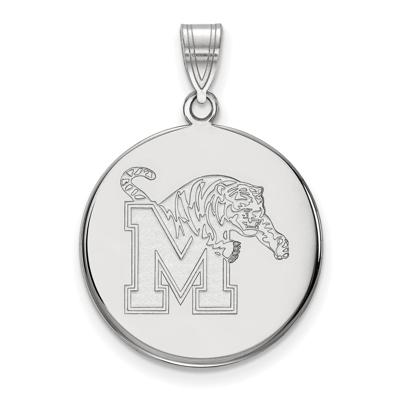 University of Memphis Large Pendant 10k White Gold 1W033UMP, MPN: 1W033UMP, 886774785943