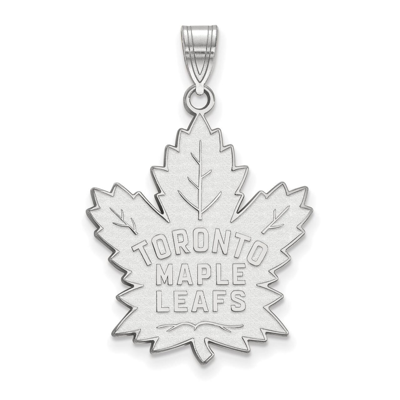 Toronto Maple Leafs x-Large Pendant 10k White Gold 1W035MLE, MPN: 1W035MLE, 886774734118
