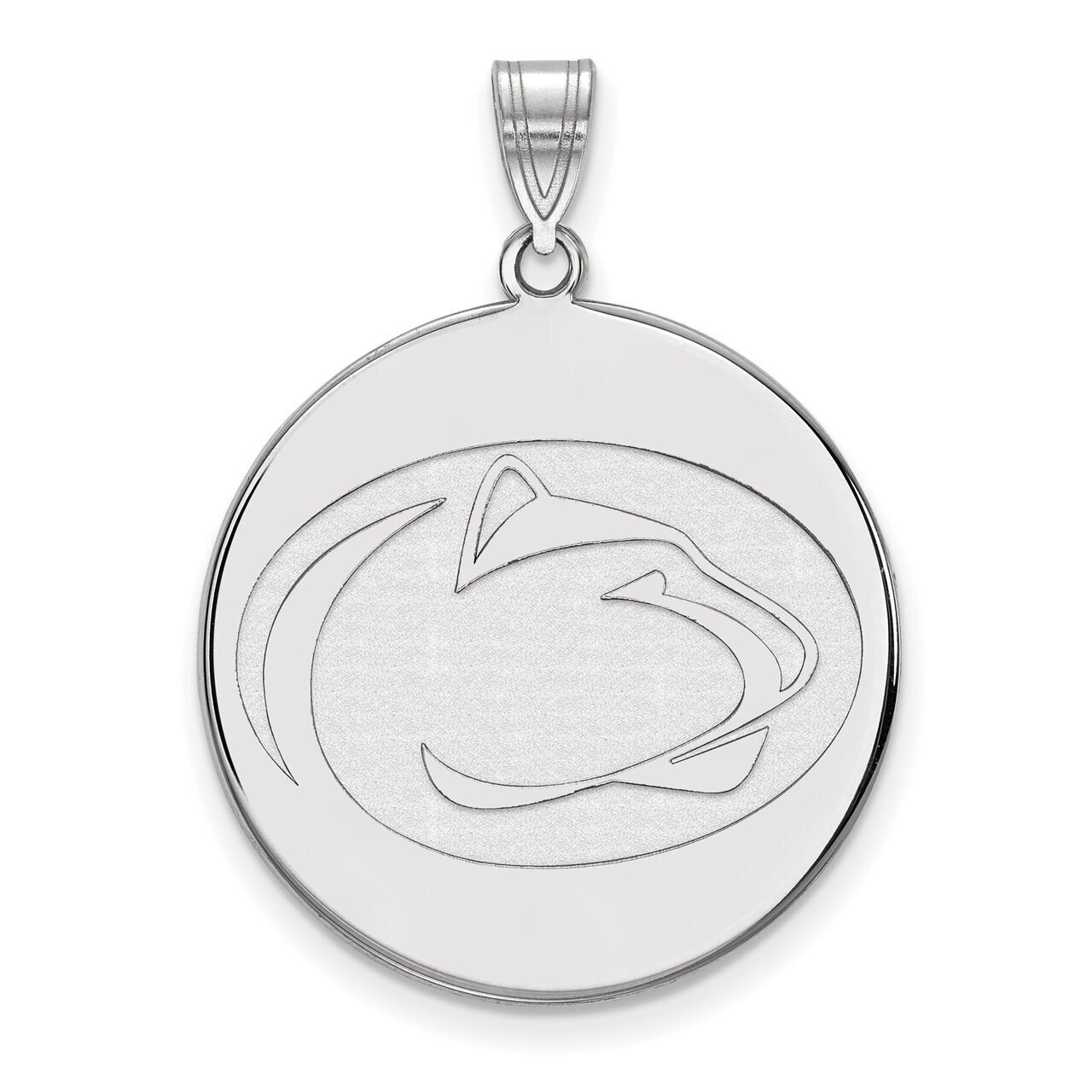 Penn State University x-Large Disc Pendant 10k White Gold 1W036PSU, MPN: 1W036PSU, 886774786247