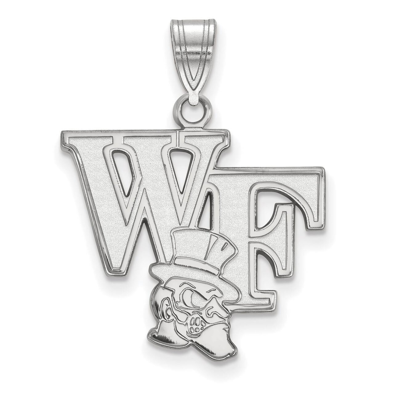Wake Forest University Large Pendant 10k White Gold 1W044WFU, MPN: 1W044WFU, 886774788500