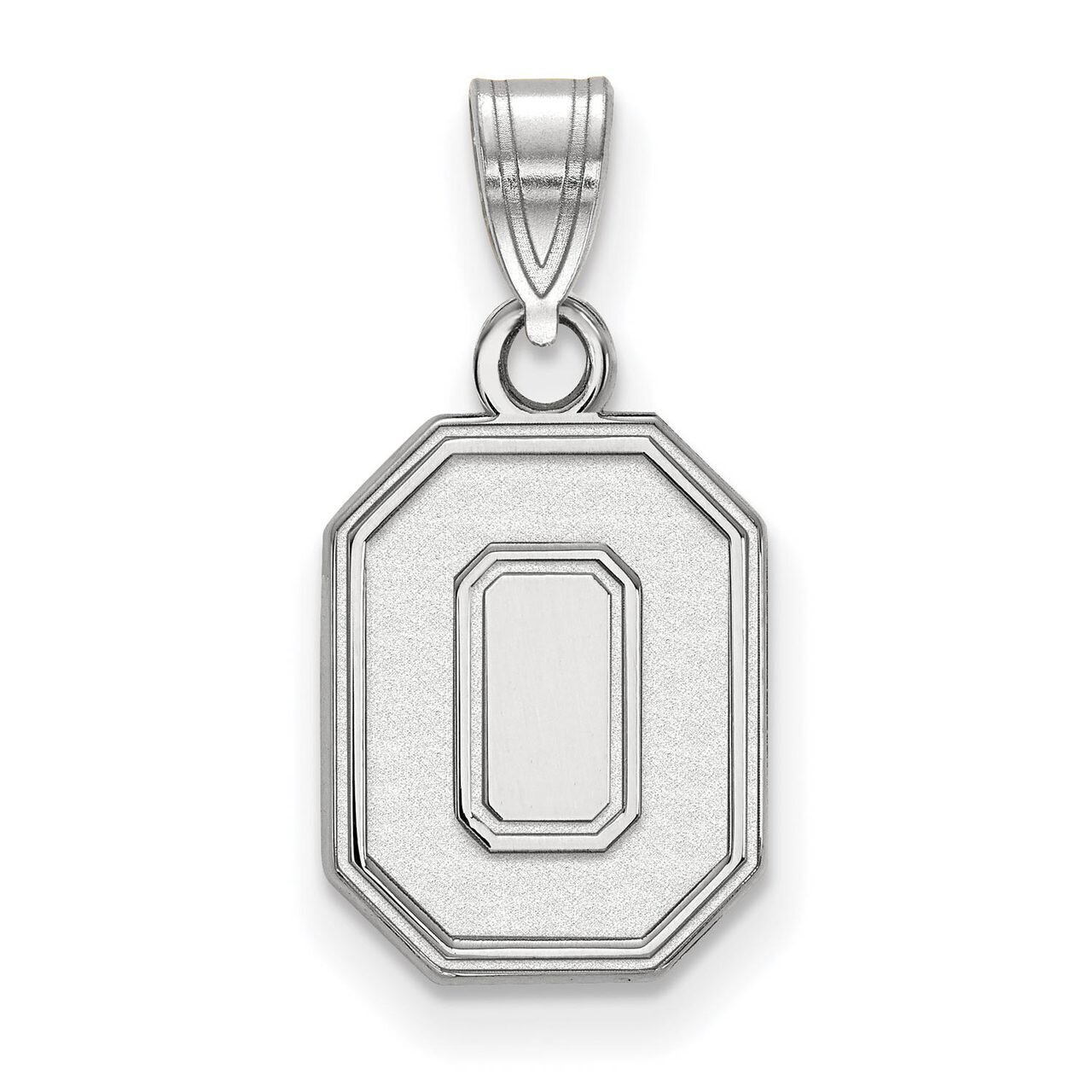 Ohio State University Small Pendant 10k White Gold 1W045OSU, MPN: 1W045OSU, 886774788630